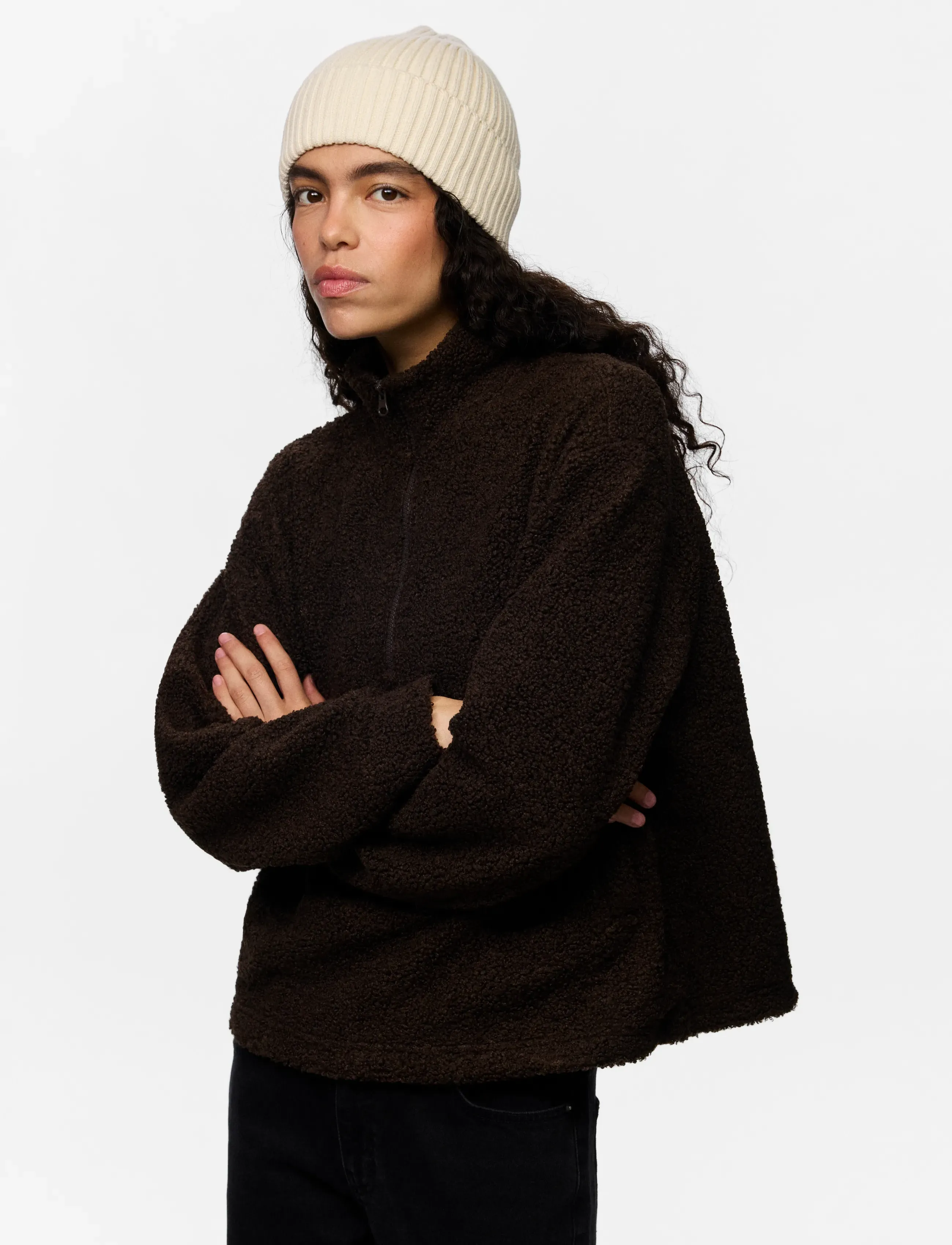 Pieces - PCSVEA HOOD NOOS BC - huer - whitecap gray - 4