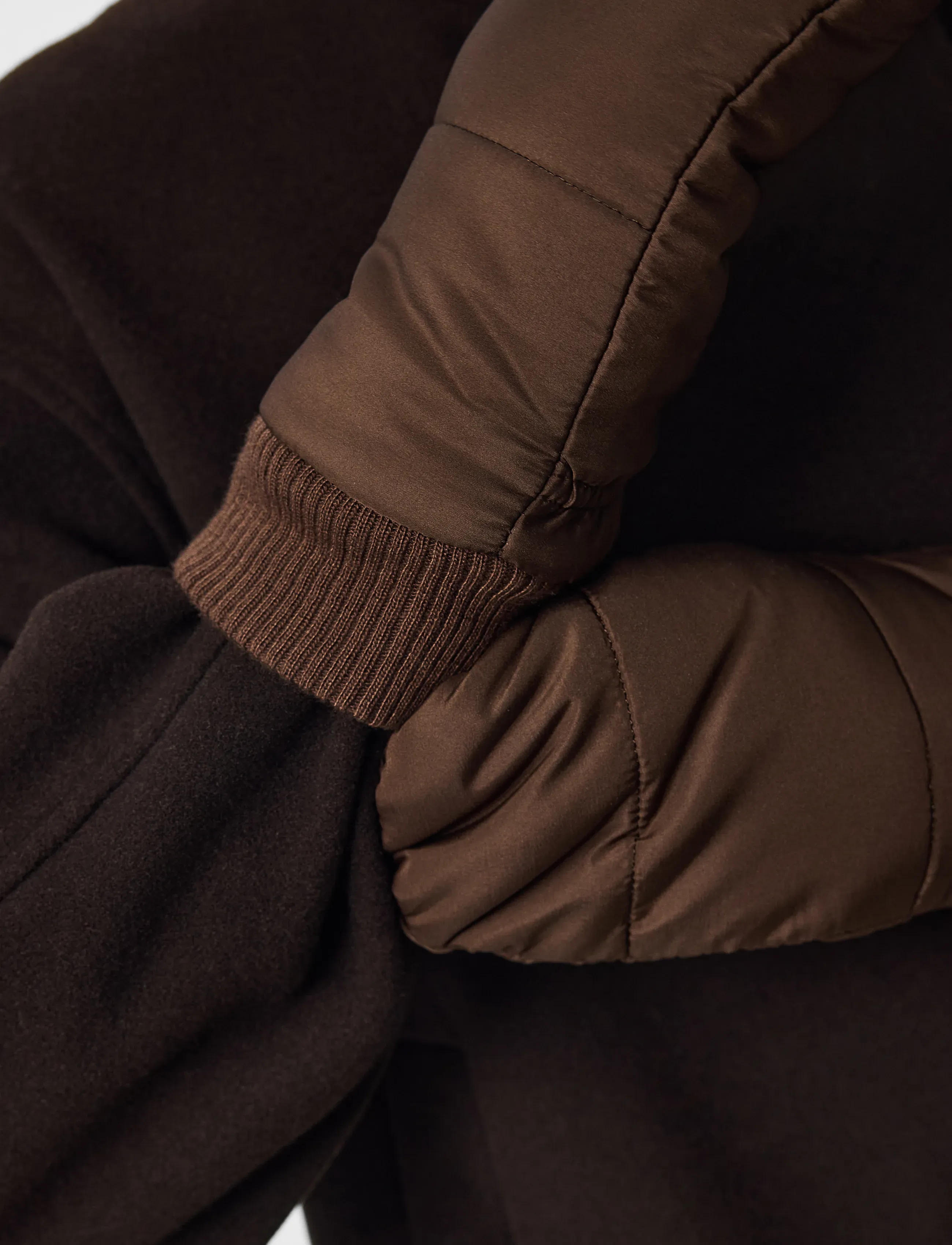 Pieces - PCBEE MITTENS NOOS BC - tumvantar - hot fudge - 3