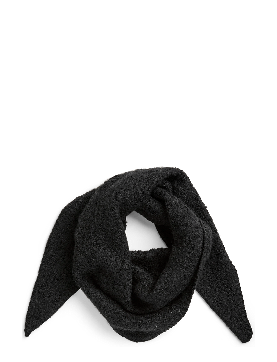 Pieces - PCPYRON MINI SCARF NOOS BC - talvesallid - black - 0
