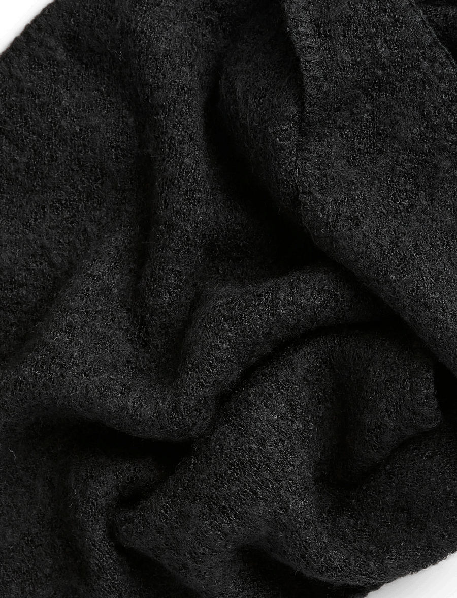 Pieces - PCPYRON MINI SCARF NOOS BC - halsdukar - black - 1