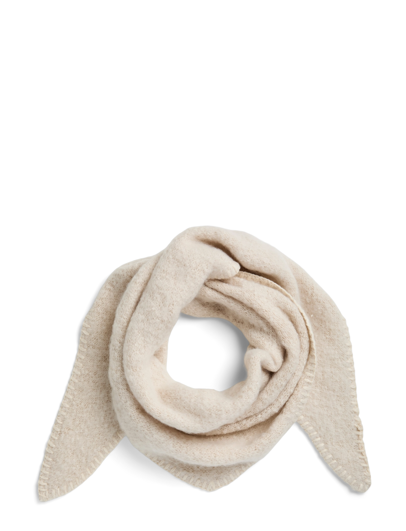 Pieces PCPYRON MINI SCARF NOOS BC - Streetstyle - MOONBEAM / cream