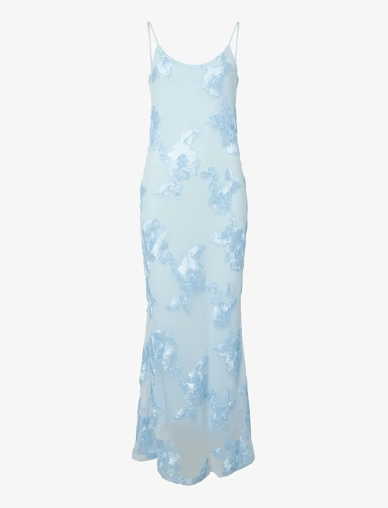 Pieces - PCEVA SL ANKLE DRESS JRS BC - schlupfkleider - cashmere blue - 1