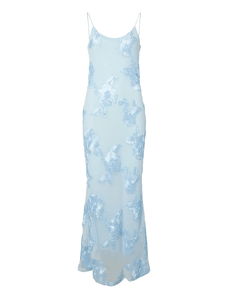 Pieces - PCEVA SL ANKLE DRESS JRS BC - schlupfkleider - cashmere blue - 1