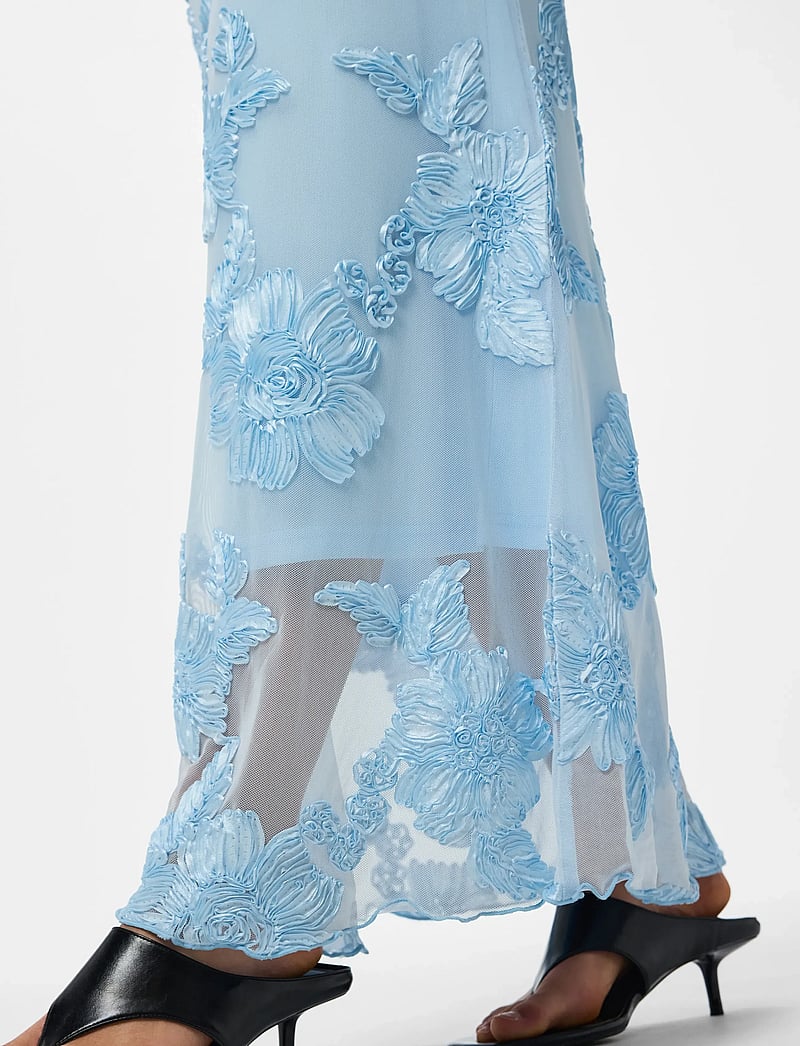 Pieces - PCEVA SL ANKLE DRESS JRS BC - schlupfkleider - cashmere blue - 5