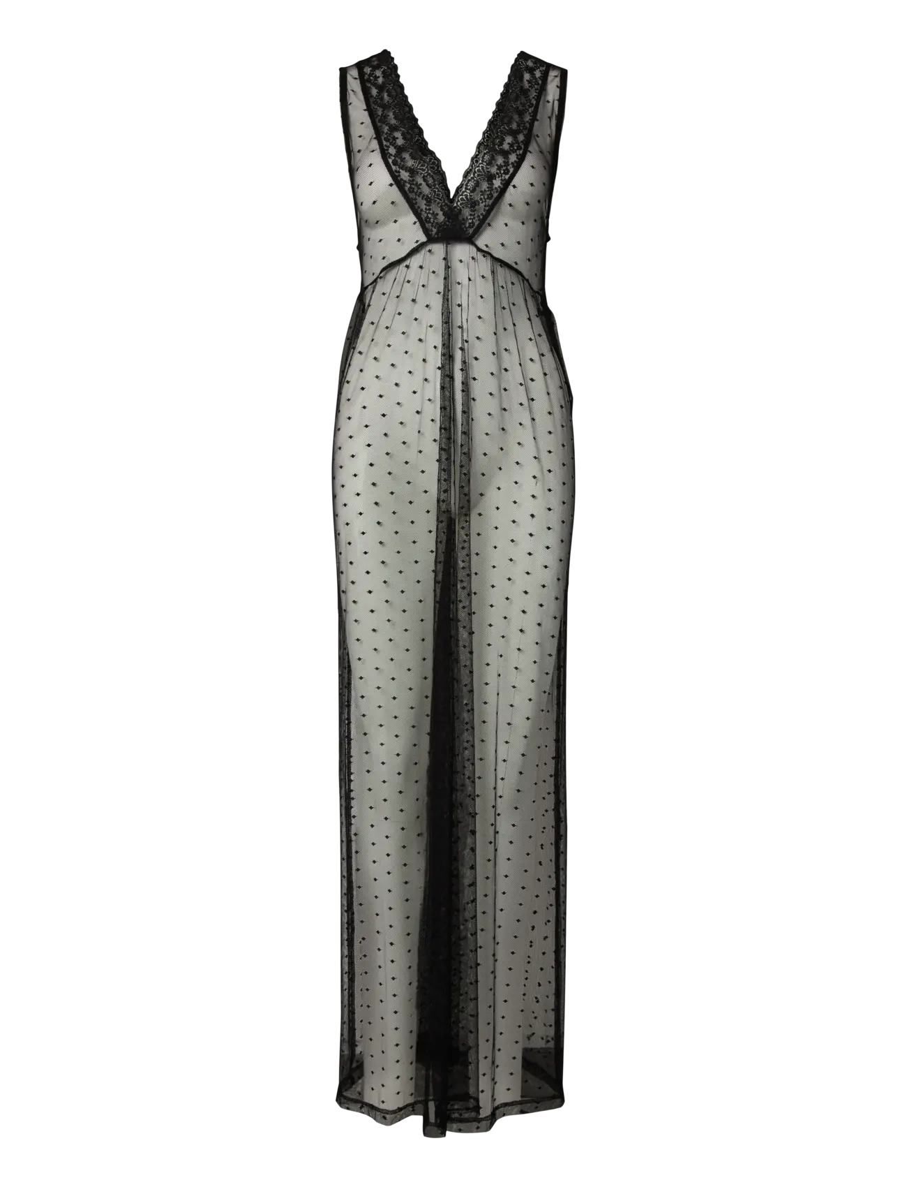 Pieces PCMILJE SL ANKLE LACE DRESS JRS D2D PP - Pieces - BLACK / black