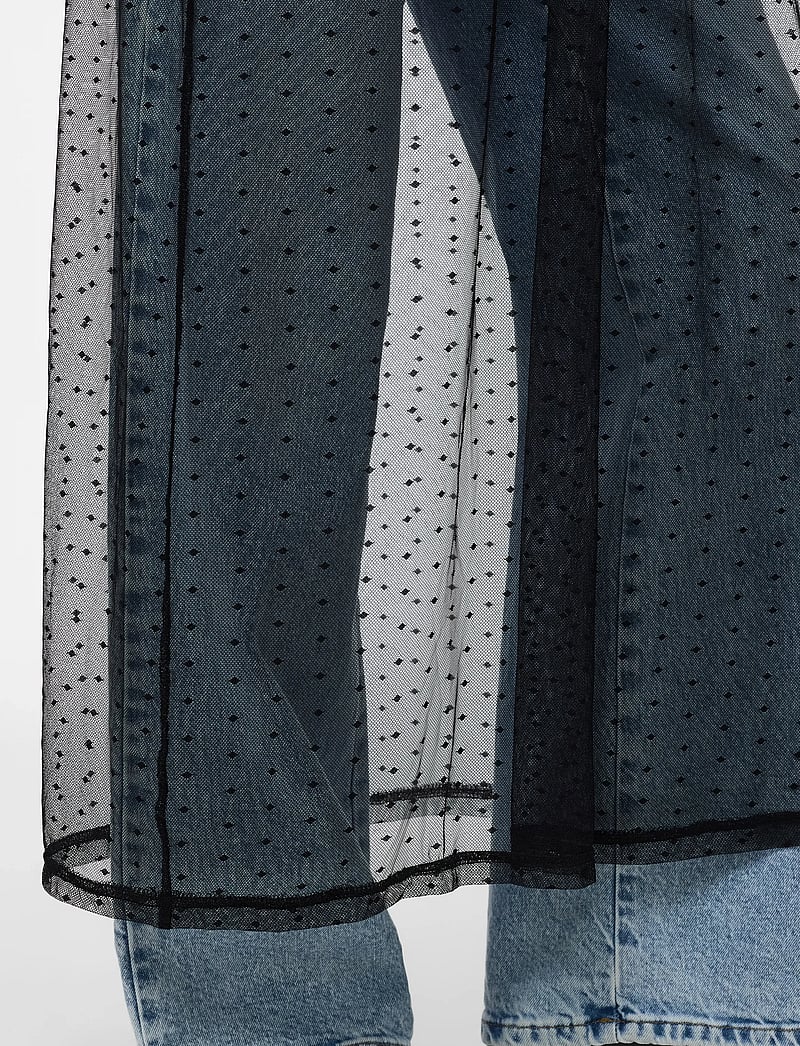 Pieces - PCMILJE SL ANKLE LACE DRESS JRS D2D PP - festkjoler - black - 5