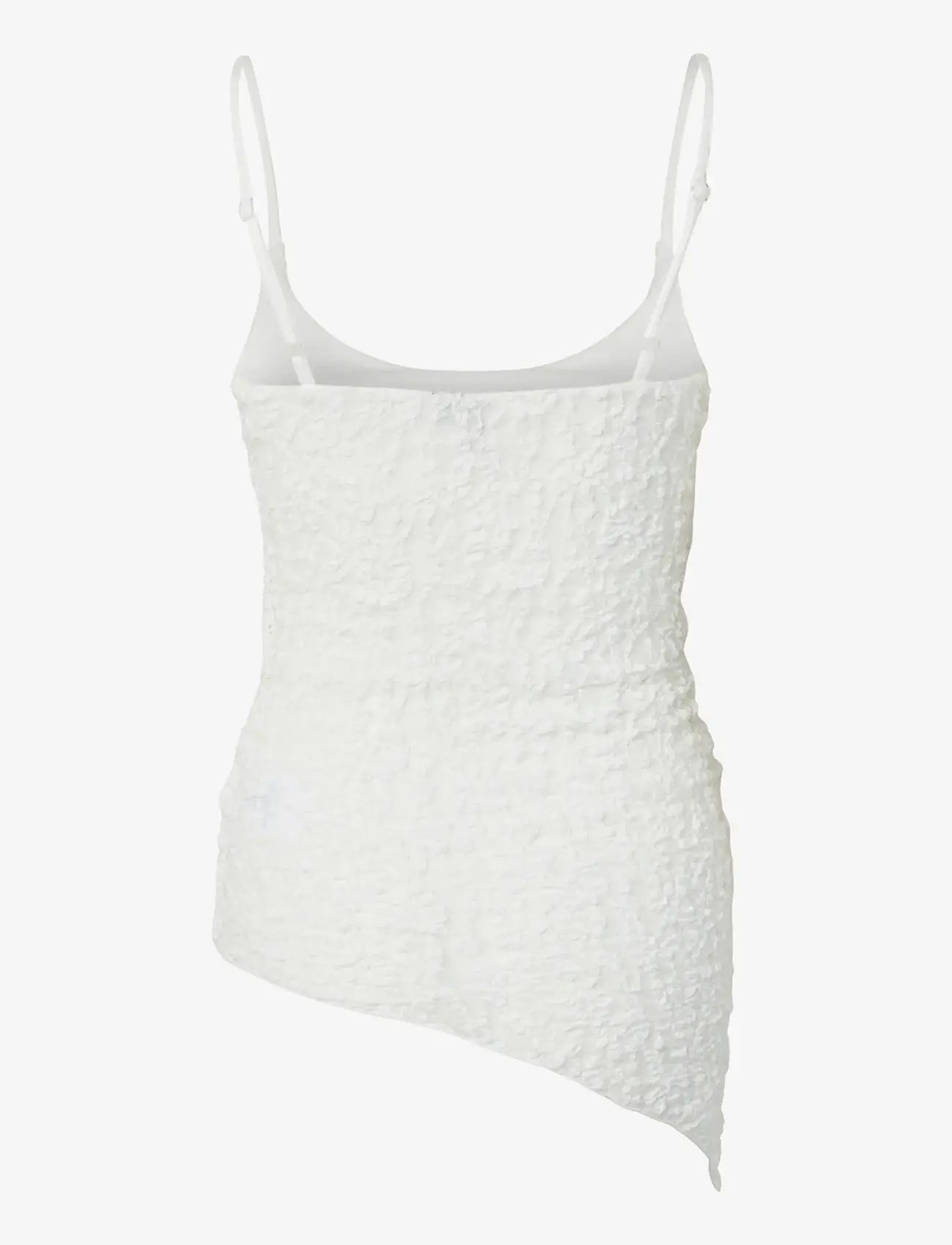 Pieces - PCARIANA SL ASYMMETRIC LACE TOP D2D PP - besondere anlässe - cloud dancer - 1