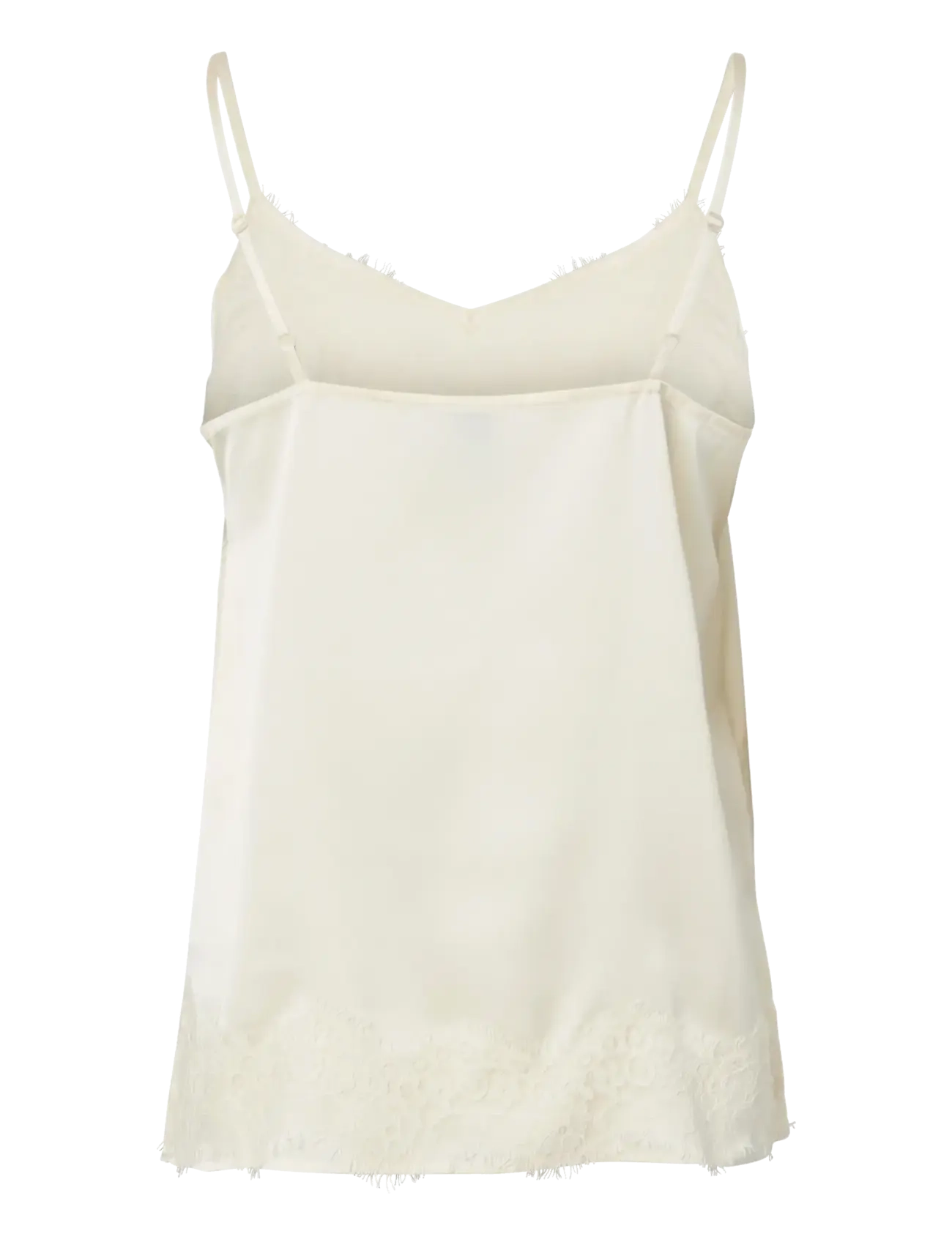 Pieces - PCARIEL SL LACE DETAIL TOP D2D PP BC - besondere anlässe - birch - 1
