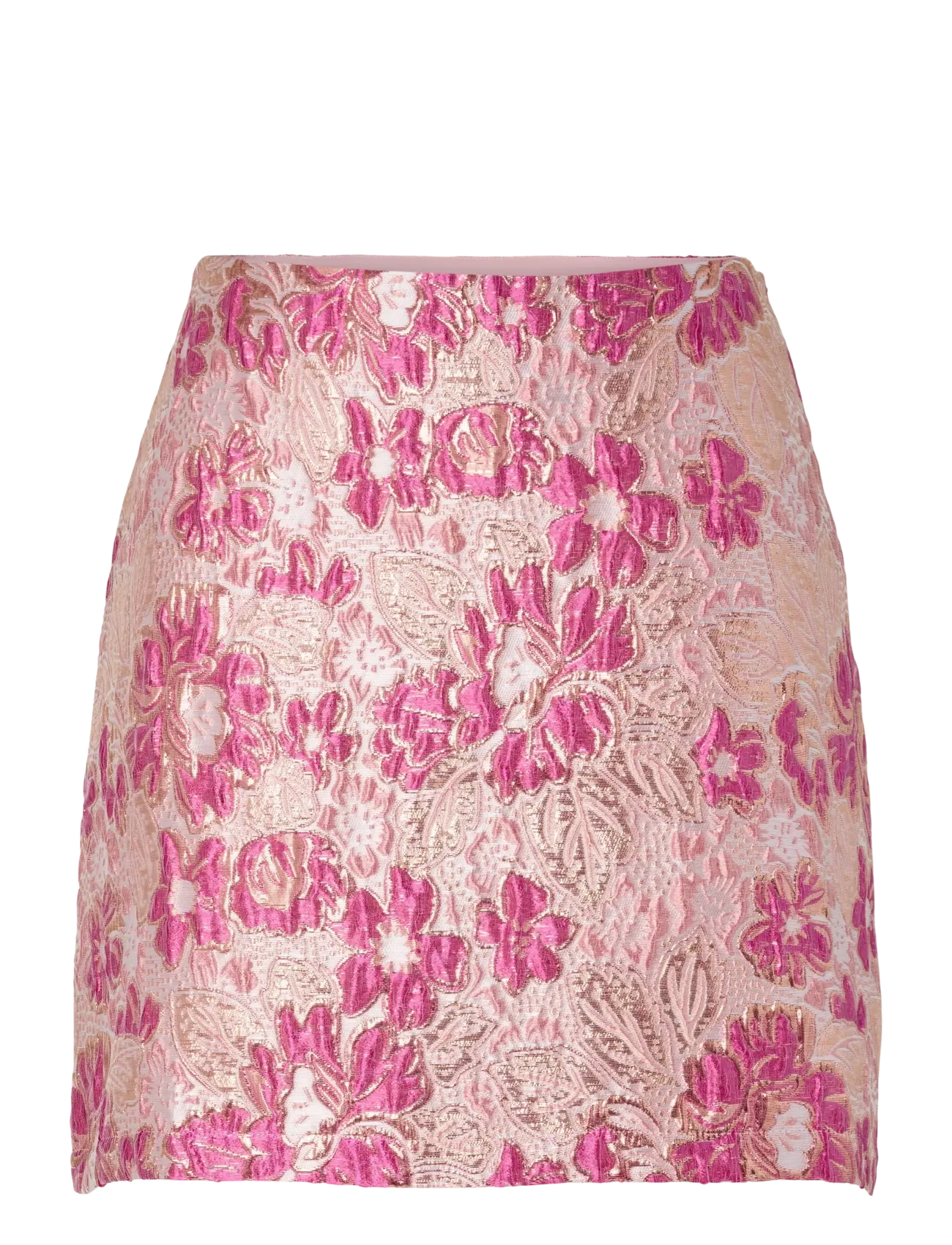 Pieces PCAMELIA HW JAQUARD SHORT SKIRT D2D PP - Kampagne - RASPBERRY RADIANCE / pink/rose