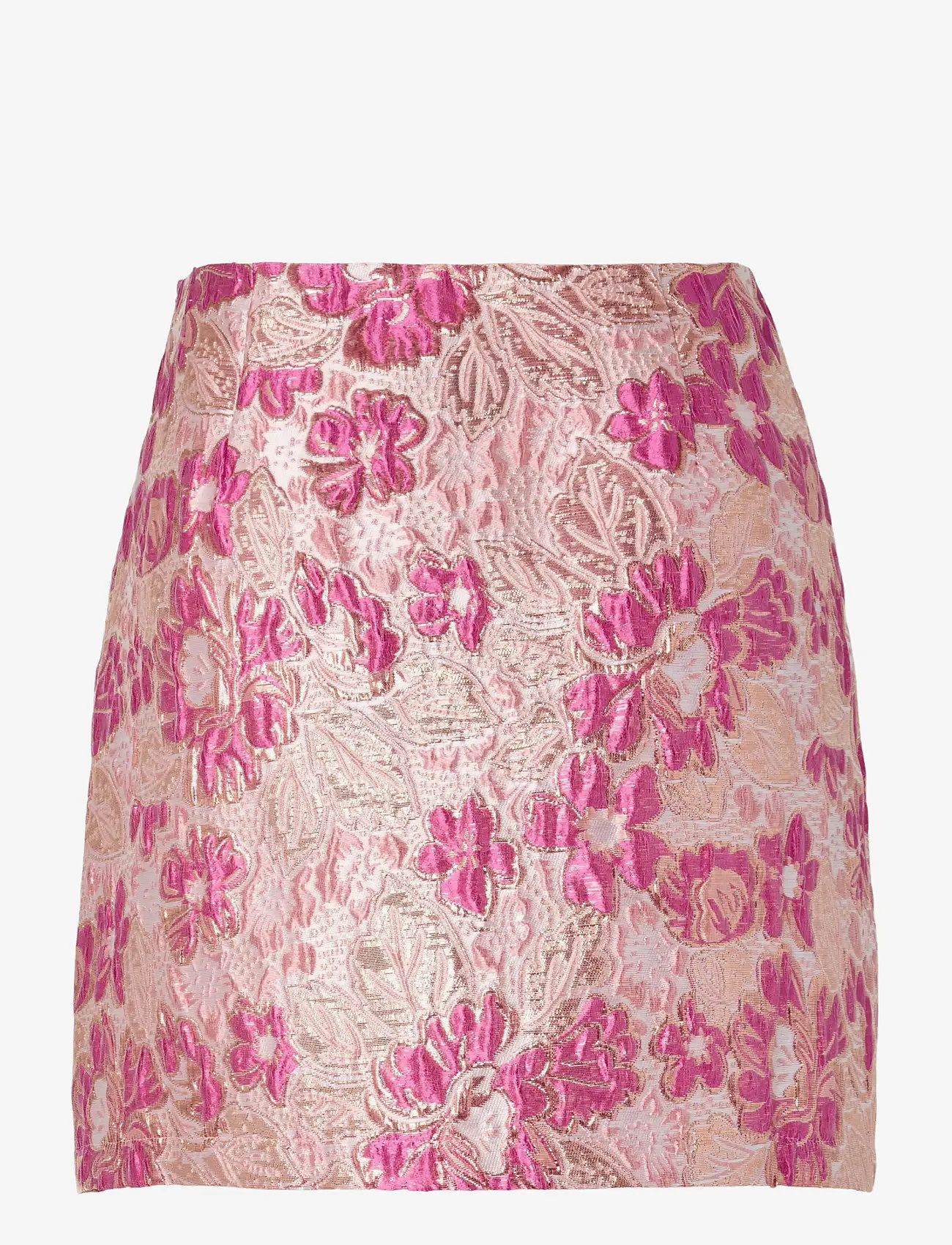 Pieces - PCAMELIA HW JAQUARD SHORT SKIRT D2D PP - miniseelikud - raspberry radiance - 1
