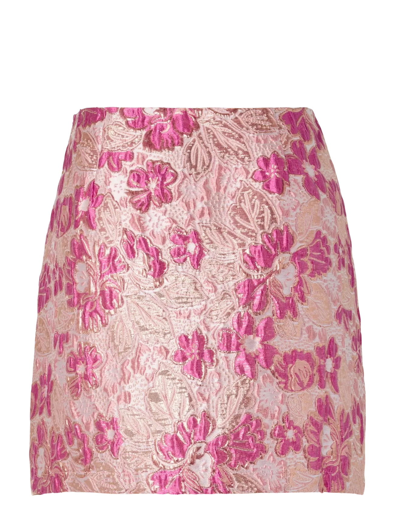 Pieces - PCAMELIA HW JAQUARD SHORT SKIRT D2D PP - miniseelikud - raspberry radiance - 1