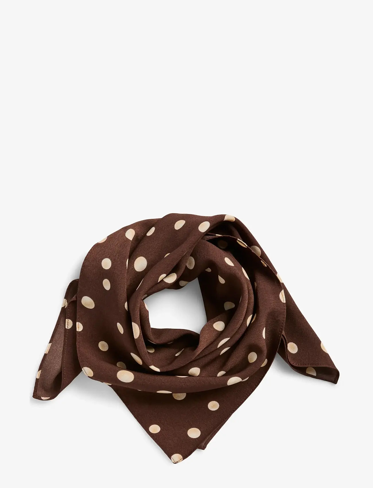 Pieces - PCMARIE SQUARE SCARF PP BC - laveste priser - coffee quartz - 1