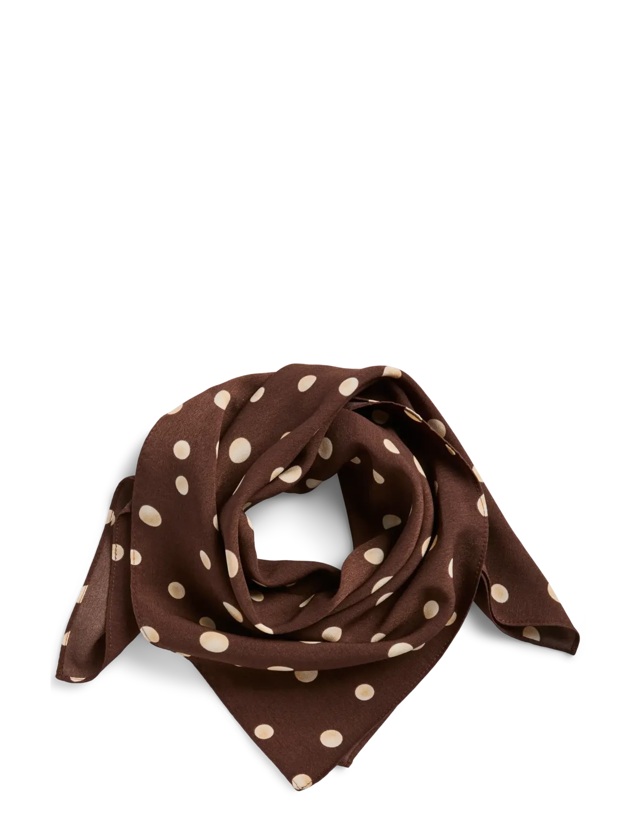 Pieces PCMARIE SQUARE SCARF PP BC - Asusteet - COFFEE QUARTZ / brown