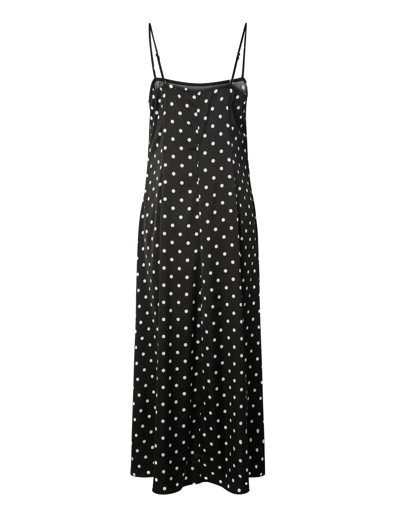 Pieces - PCJYTTA STRAP ANKLE SATIN DRESS WVN D2D - black - 1