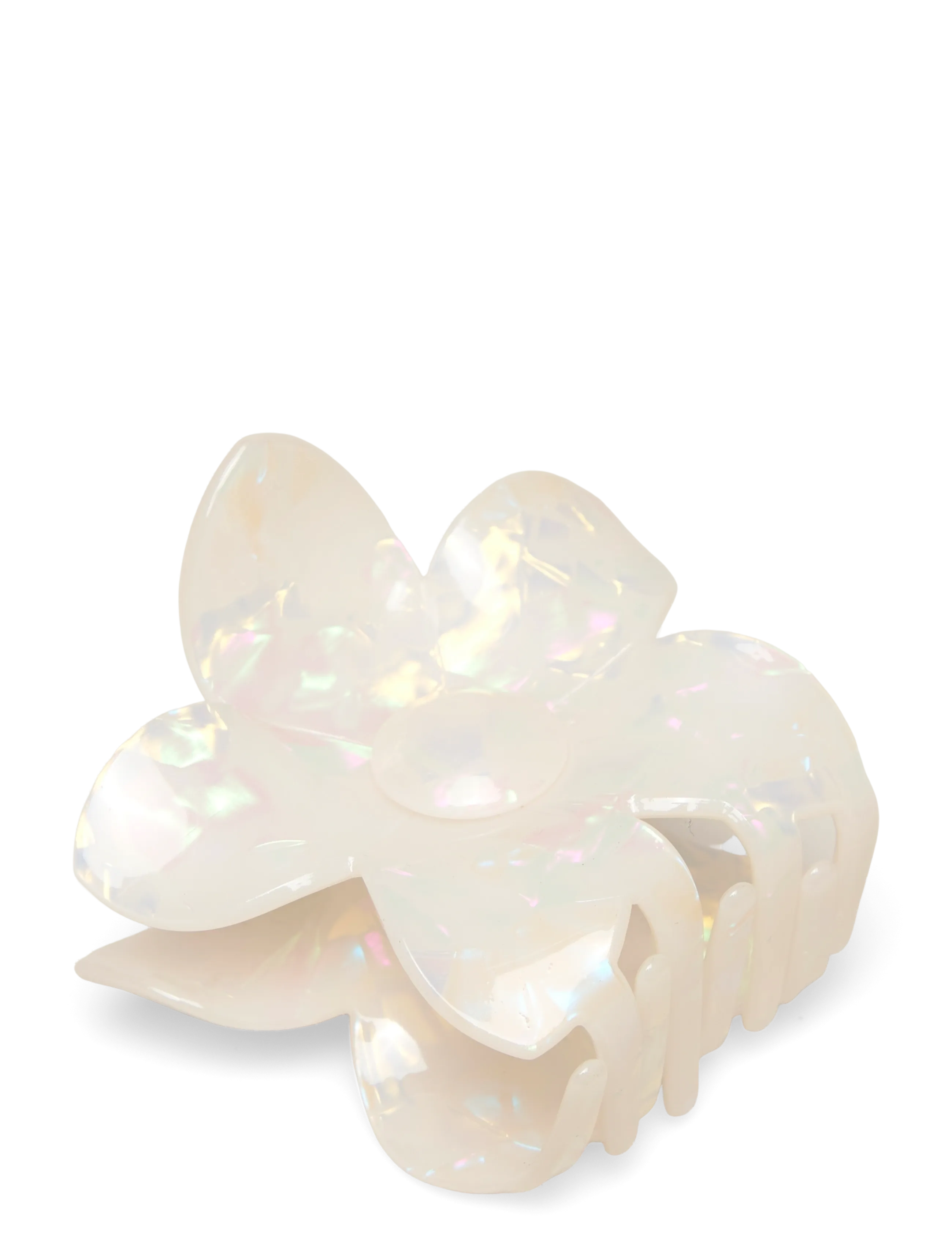 Pieces Pcaura Hairshark Bundle Pp 1Pc, One Size, White, Hårtilbehør > Hårkløer, Dame