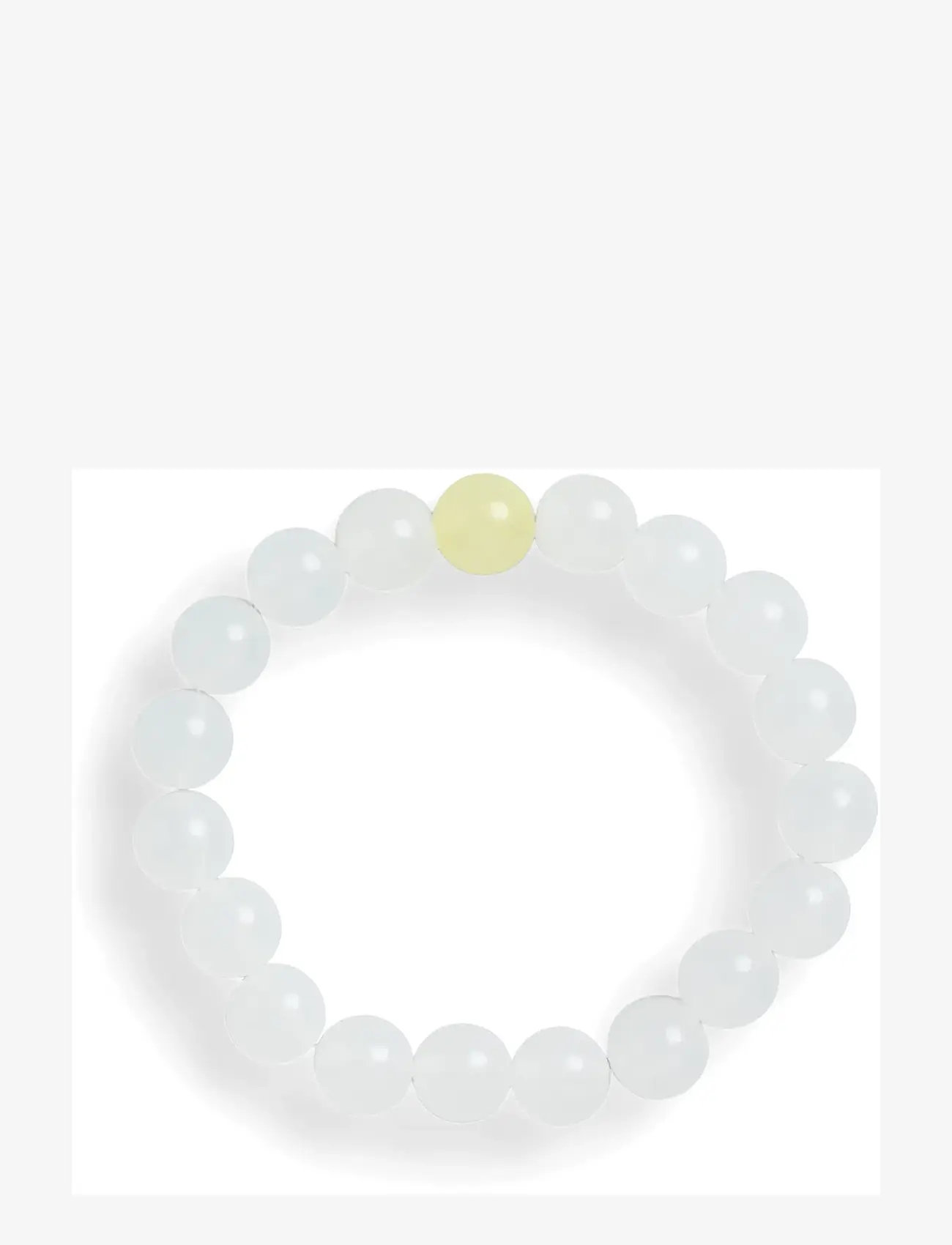 Pieces - PCADNALINA BRACELET PP - perlearmbånd - bright white - 0
