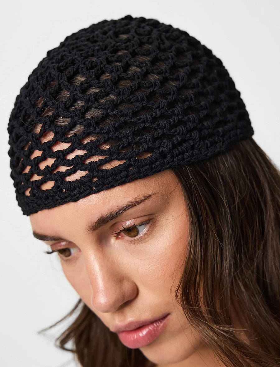 Pieces - PCANNY CROCHET HAT BUNDLE PP - hüte - black - 4