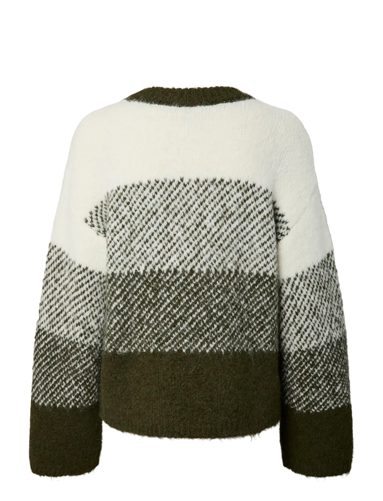 PIECES Pcalayna Ls O-Neck Knit Bc stickade tröjor dam – bild 2