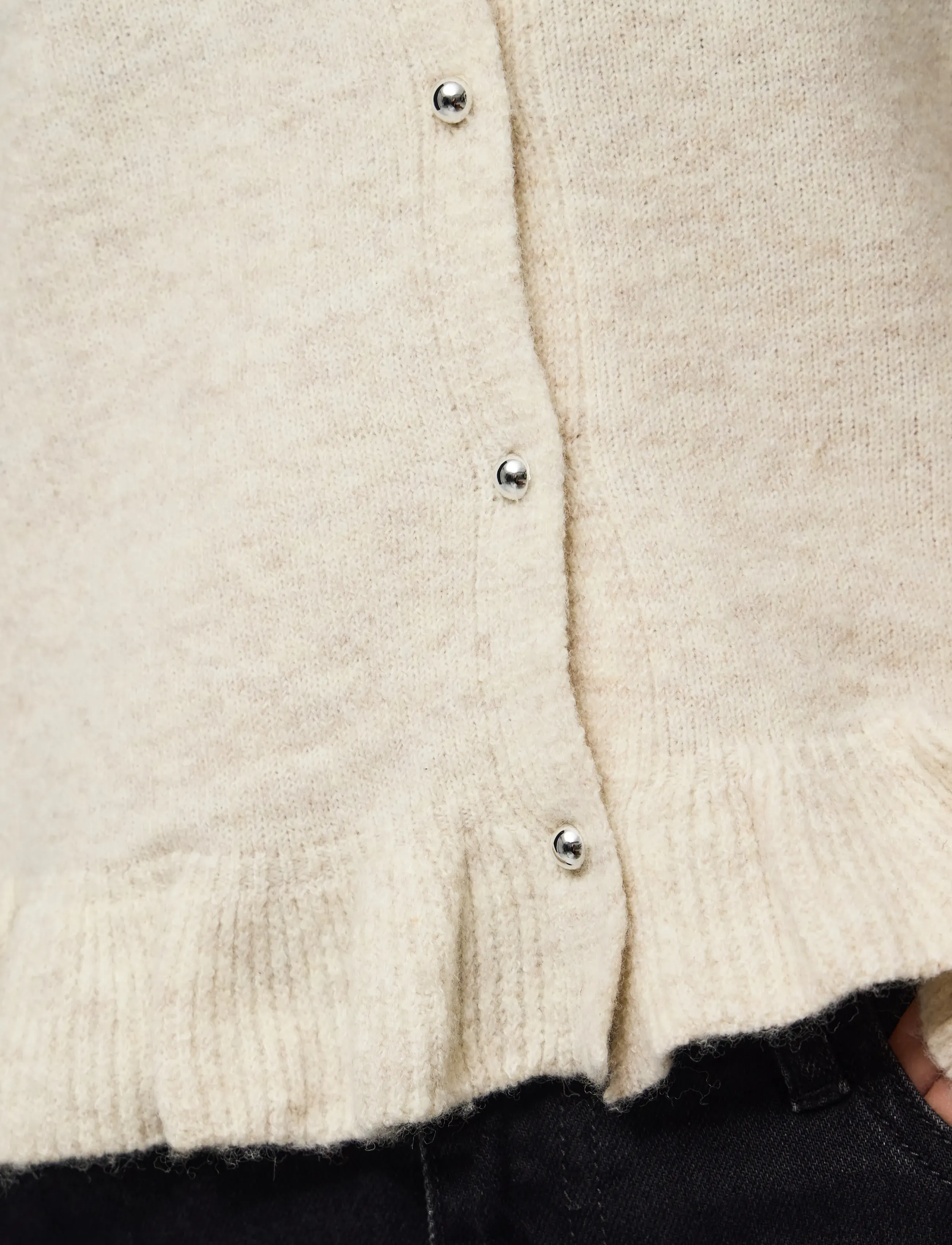 PIECES Pcamos Ls O-Neck Knit Cardigan Pwp Bc dam – bild 5