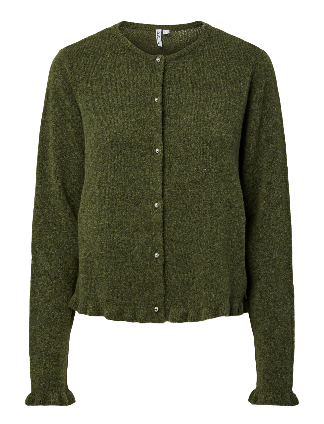 Pieces - Pcamos Ls O-Neck Knit