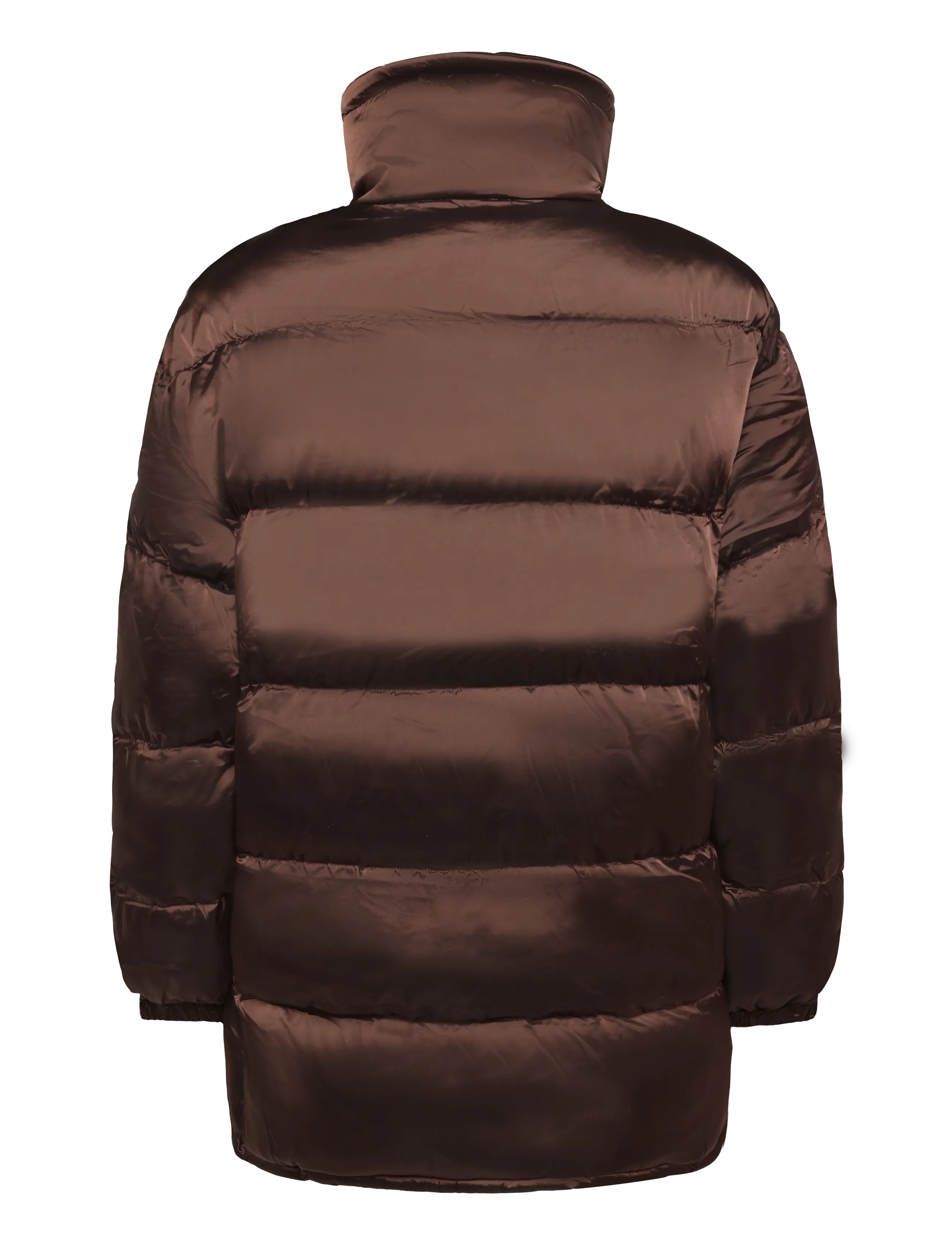 Pieces - PCASHLEY PUFFER JACKET BC - winter jackets - hot fudge - 1