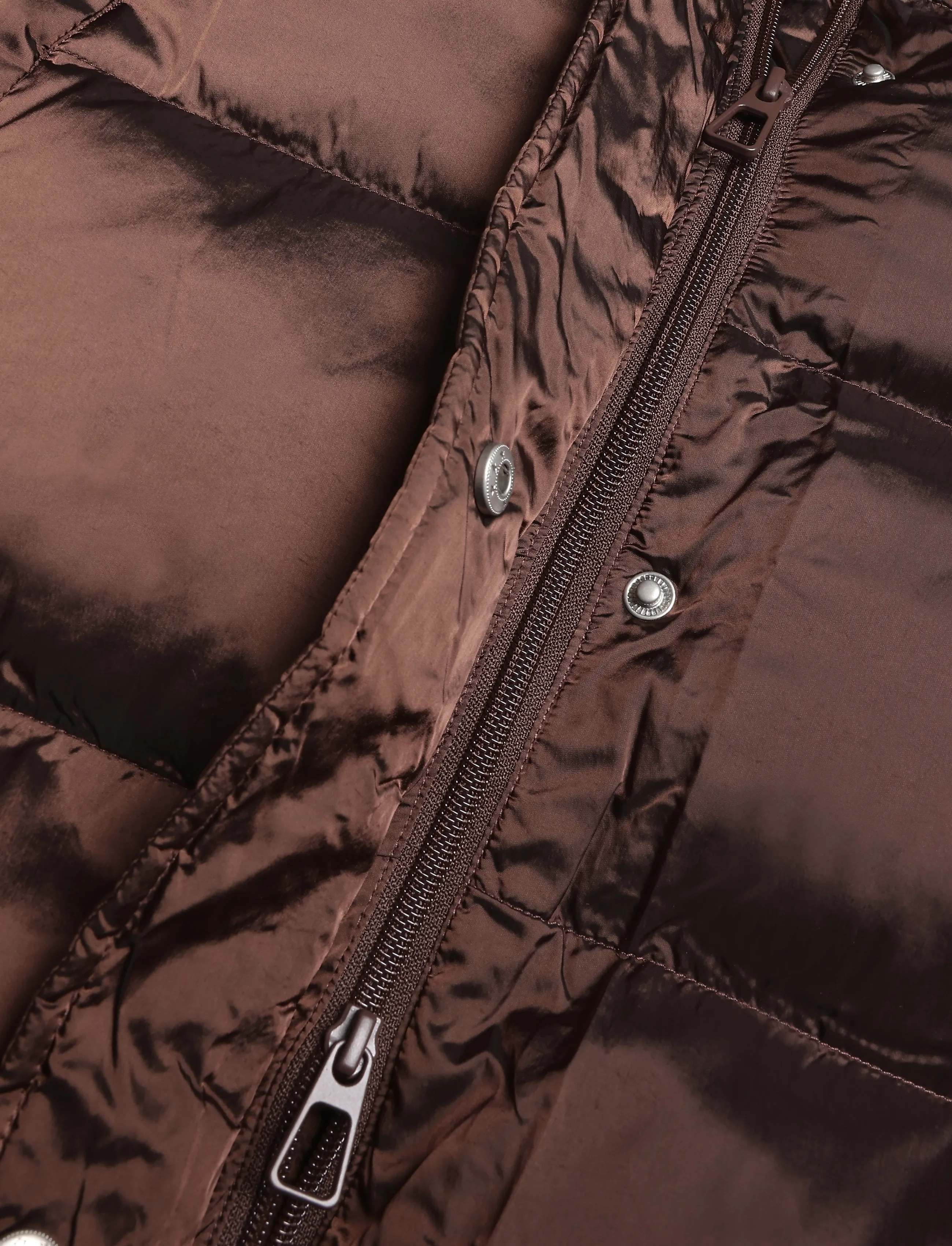 Pieces - PCASHLEY PUFFER JACKET BC - winter jackets - hot fudge - 4