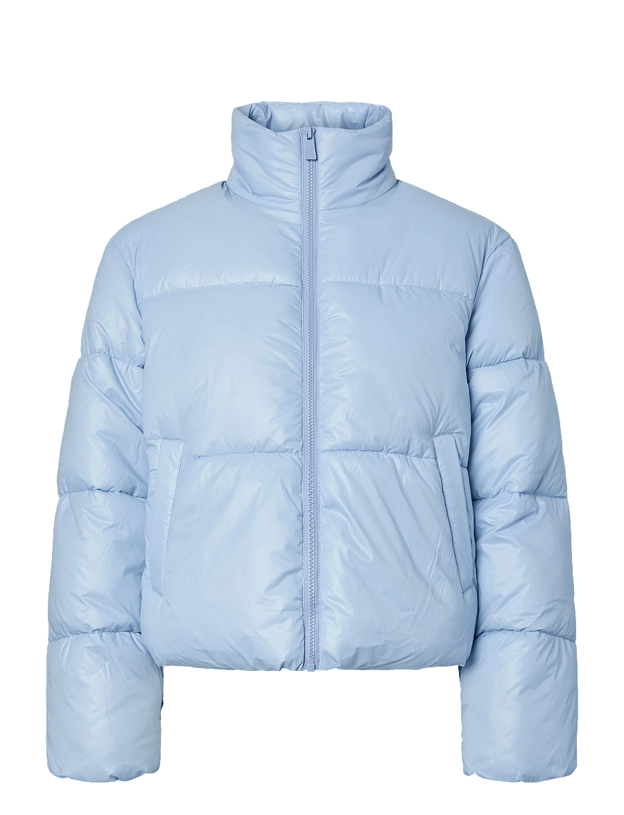 Pieces - PCAMILIA SHORT PUFFER JACKET PWP - brunnera blue - 1