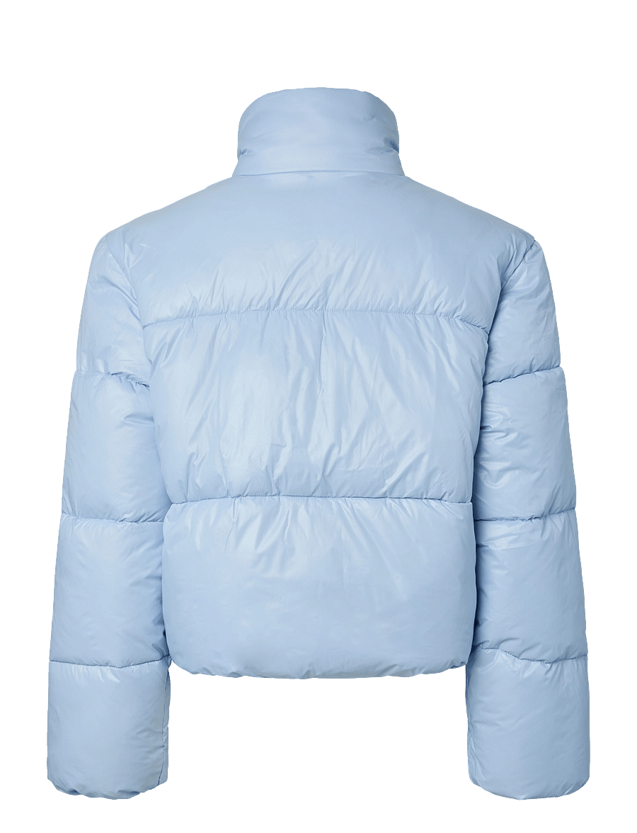 Pieces - PCAMILIA SHORT PUFFER JACKET PWP - brunnera blue - 2