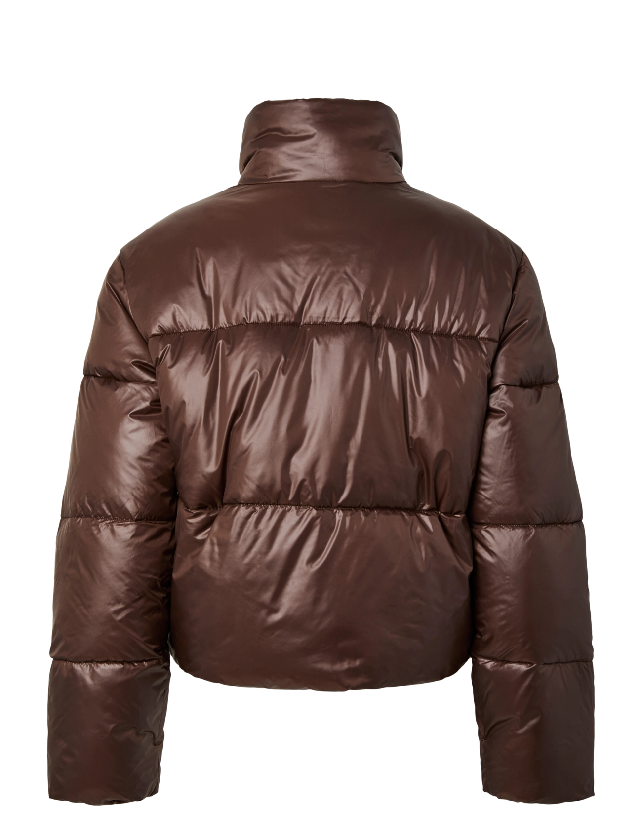 Pieces - PCAMILIA SHORT PUFFER JACKET PWP - hot fudge - 2