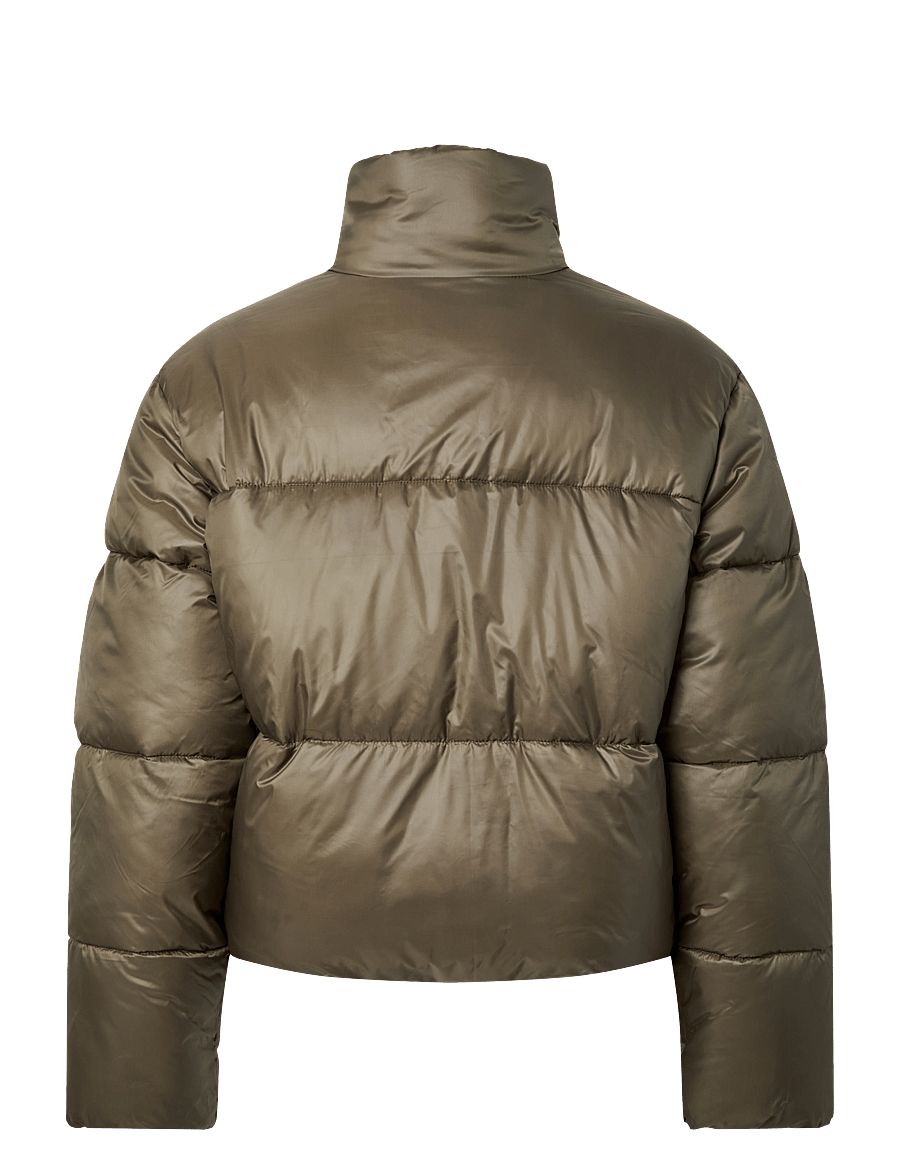 Pieces - PCAMILIA SHORT PUFFER JACKET PWP - winterjacken - ivy green - 2
