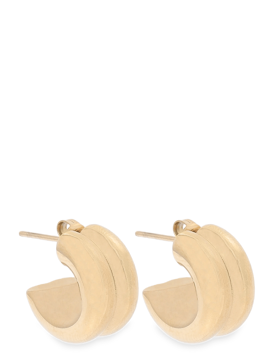 Pieces - PCAMALIE S EARRINGS BOX WP - kreolen - gold colour - 2