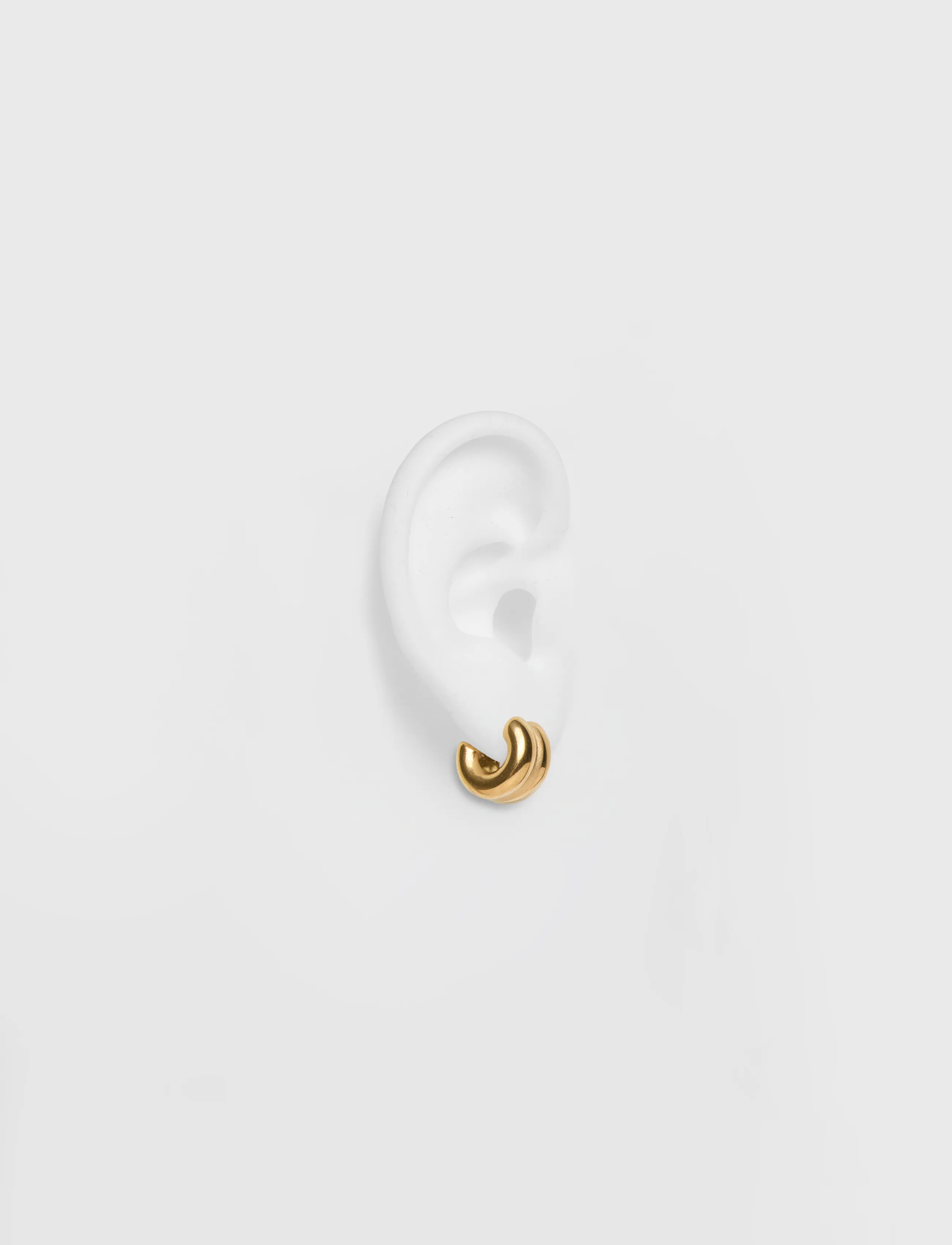 Pieces - PCAMALIE S EARRINGS BOX WP - kreolen - gold colour - 0