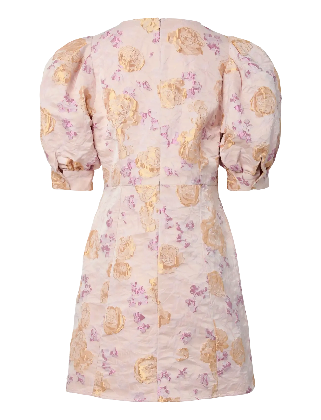 Pieces - PCBIA 2/4 SHORT DRESS WVN D2D PP - party dresses - bleached apricot - 1