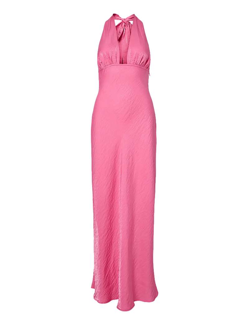 Pieces - PCBYRSA SL ANKLE DRESS WVN D2D PP - abendkleider - pink lemonade - 0
