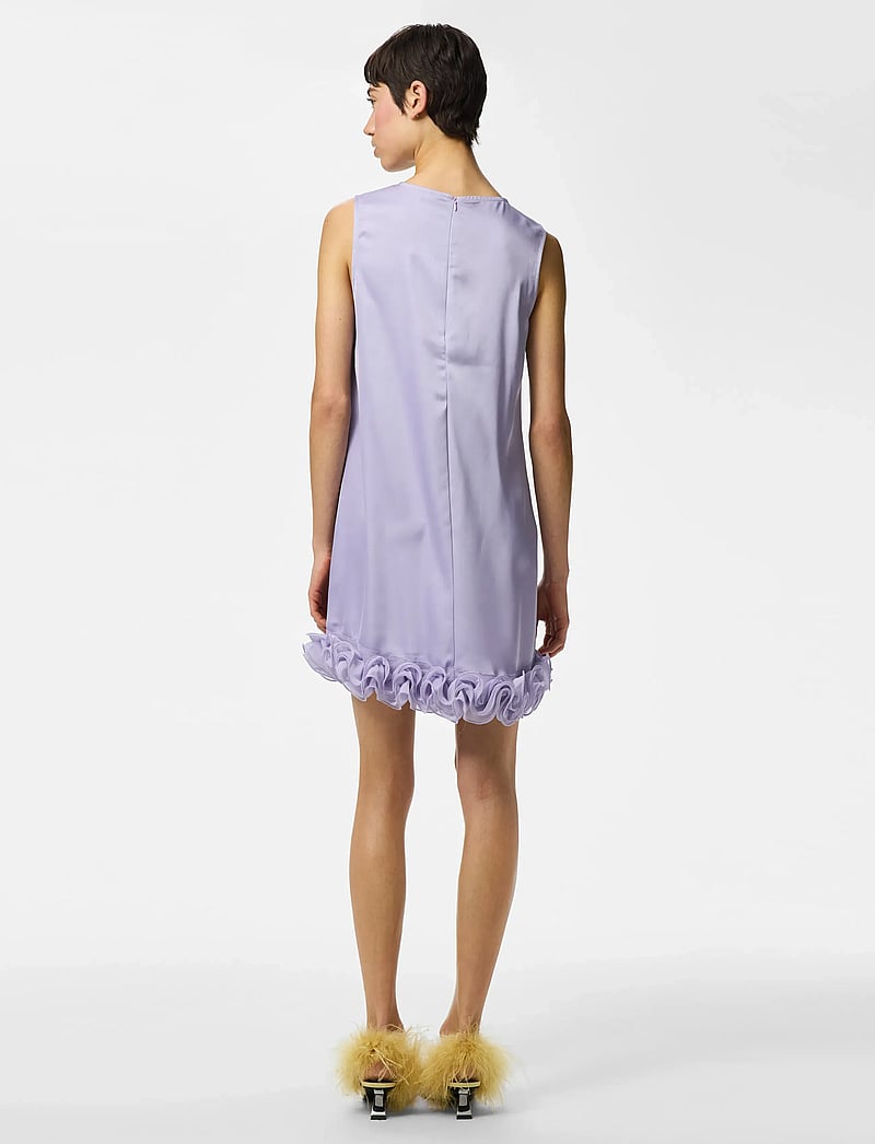 Pieces - PCBEJA SL SHORT DRESS WVN D2D PP - sommerkleider - pastel lilac - 3