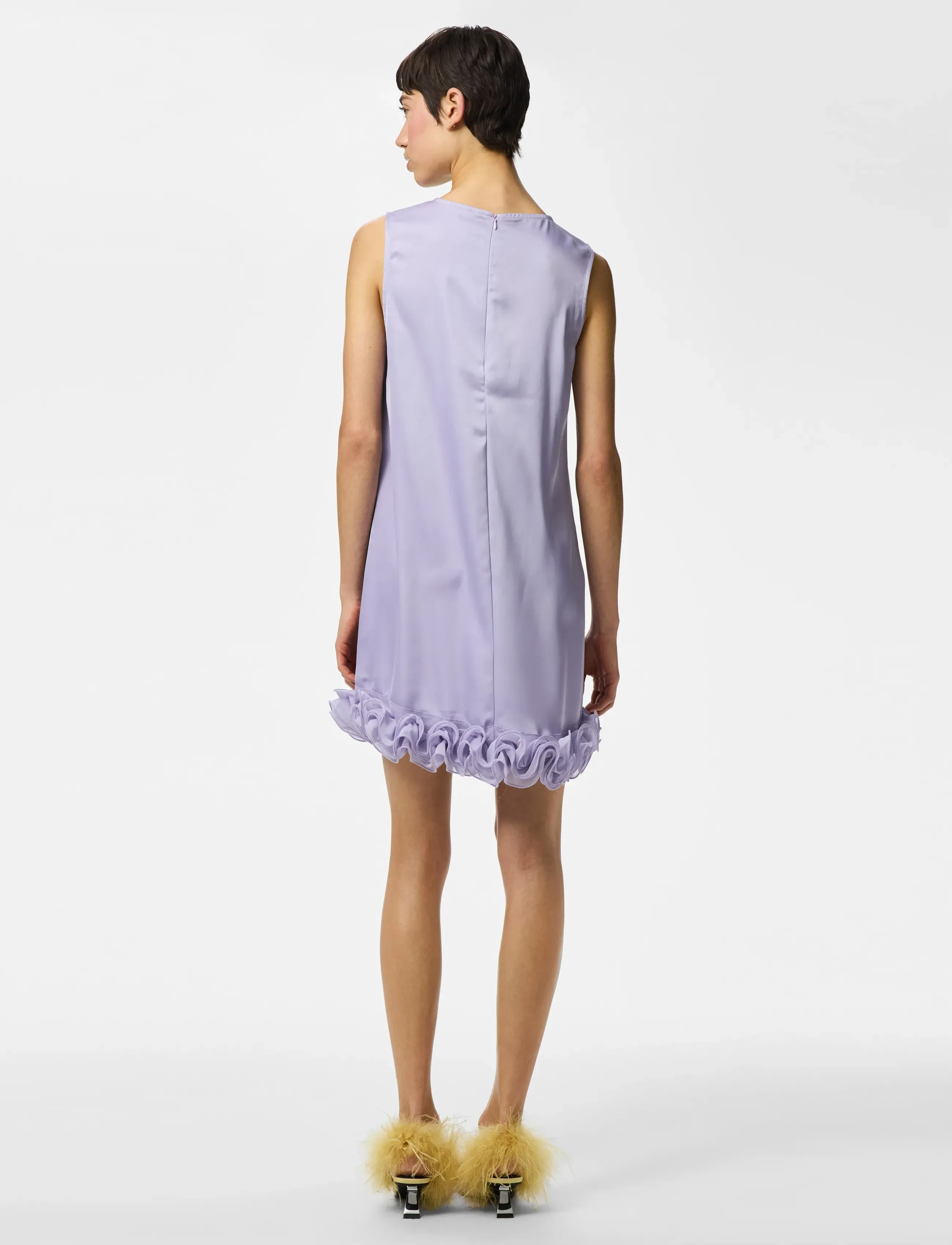 Pieces - PCBEJA SL SHORT DRESS WVN D2D PP - summer dresses - pastel lilac - 3