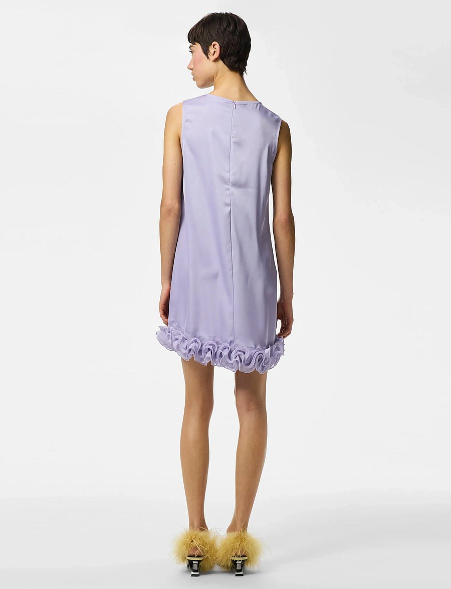 Pieces - PCBEJA SL SHORT DRESS WVN D2D PP - sommerkleider - pastel lilac - 3