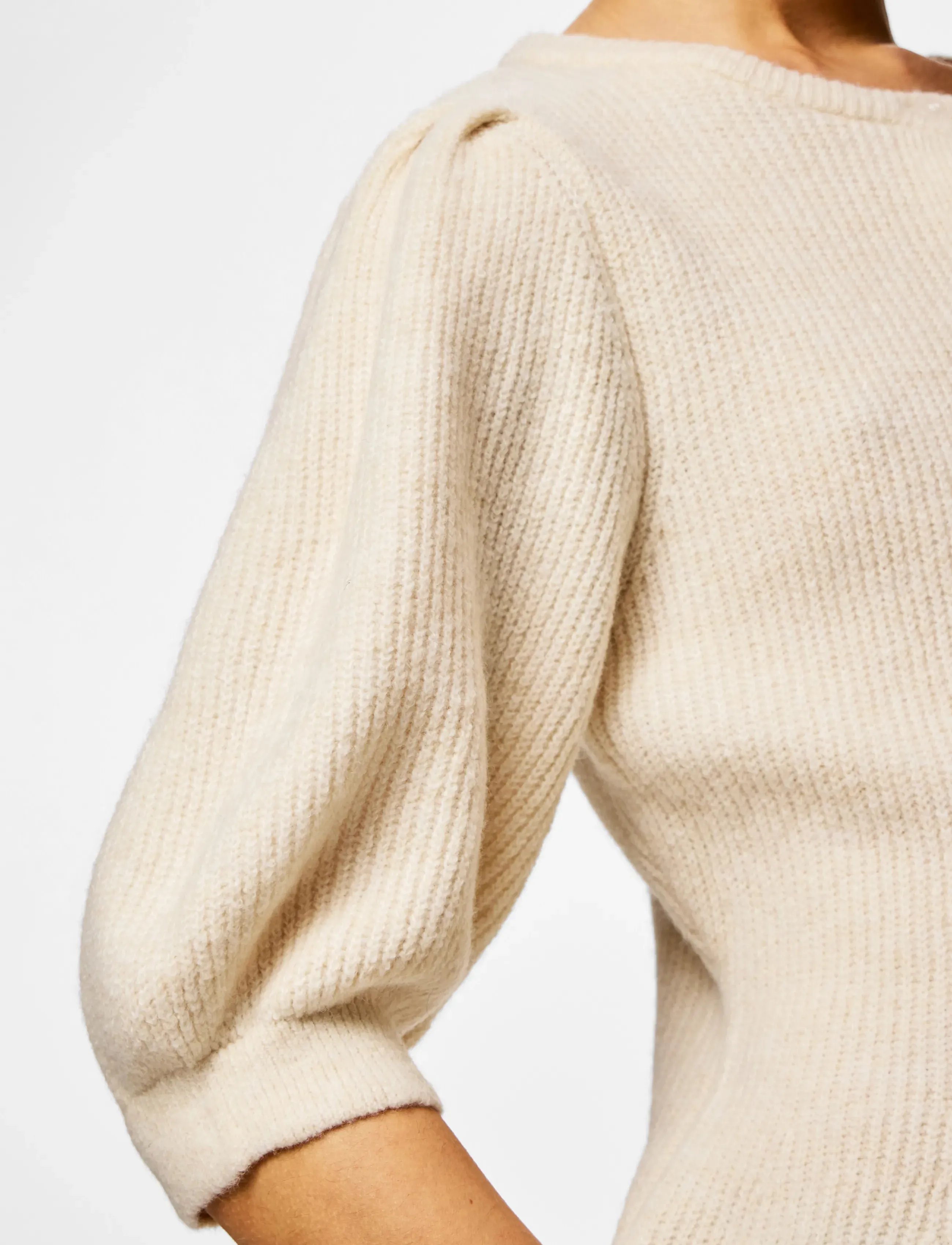 Pcsilly Ss Puff Knit Cardigan Noos Bc 5