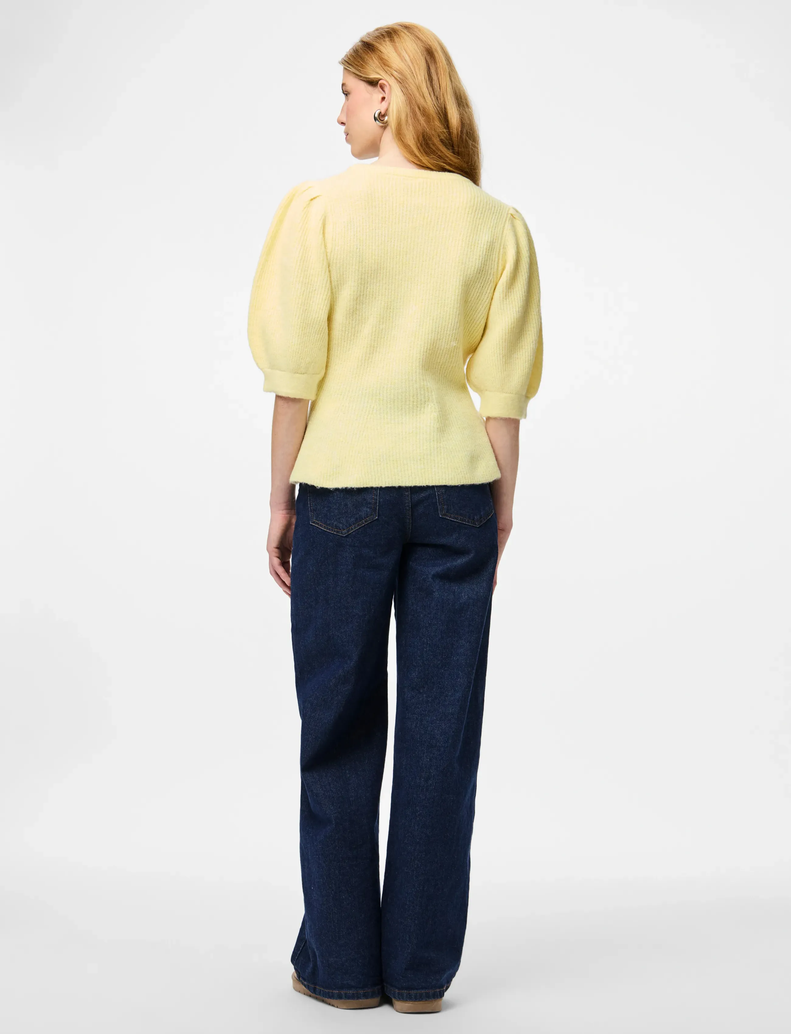 Pcsilly Ss Puff Knit Cardigan Noos Bc 2