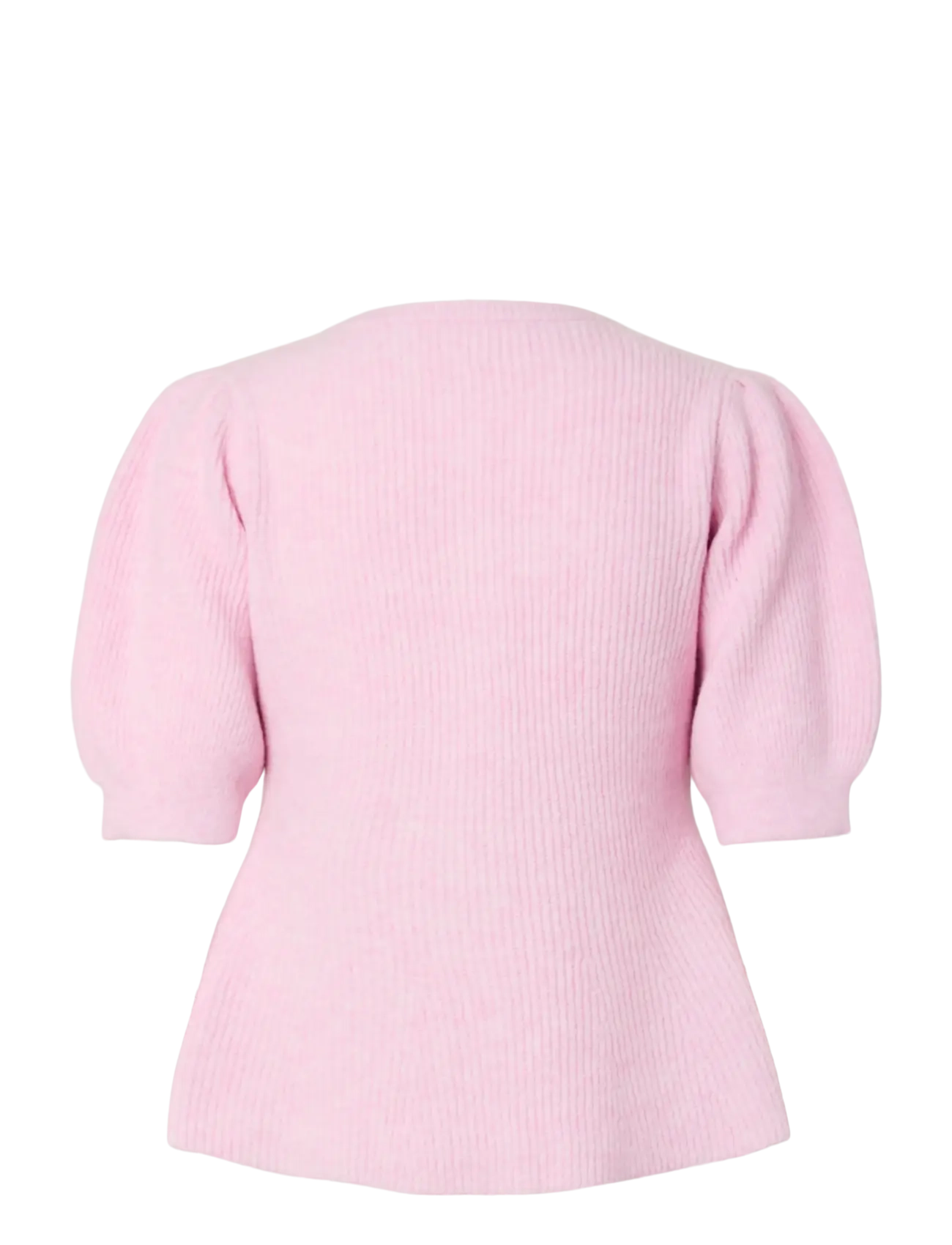 Pieces - PCSILLY SS PUFF KNIT CARDIGAN NOOS BC - cardigans - roseate spoonbill - 2