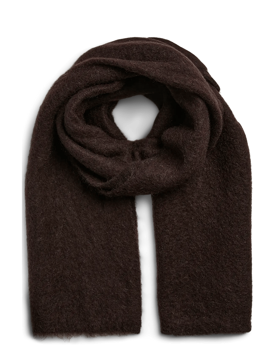 Pieces - PCACACIA SCARF BC - halstørklæder - ganache - 0
