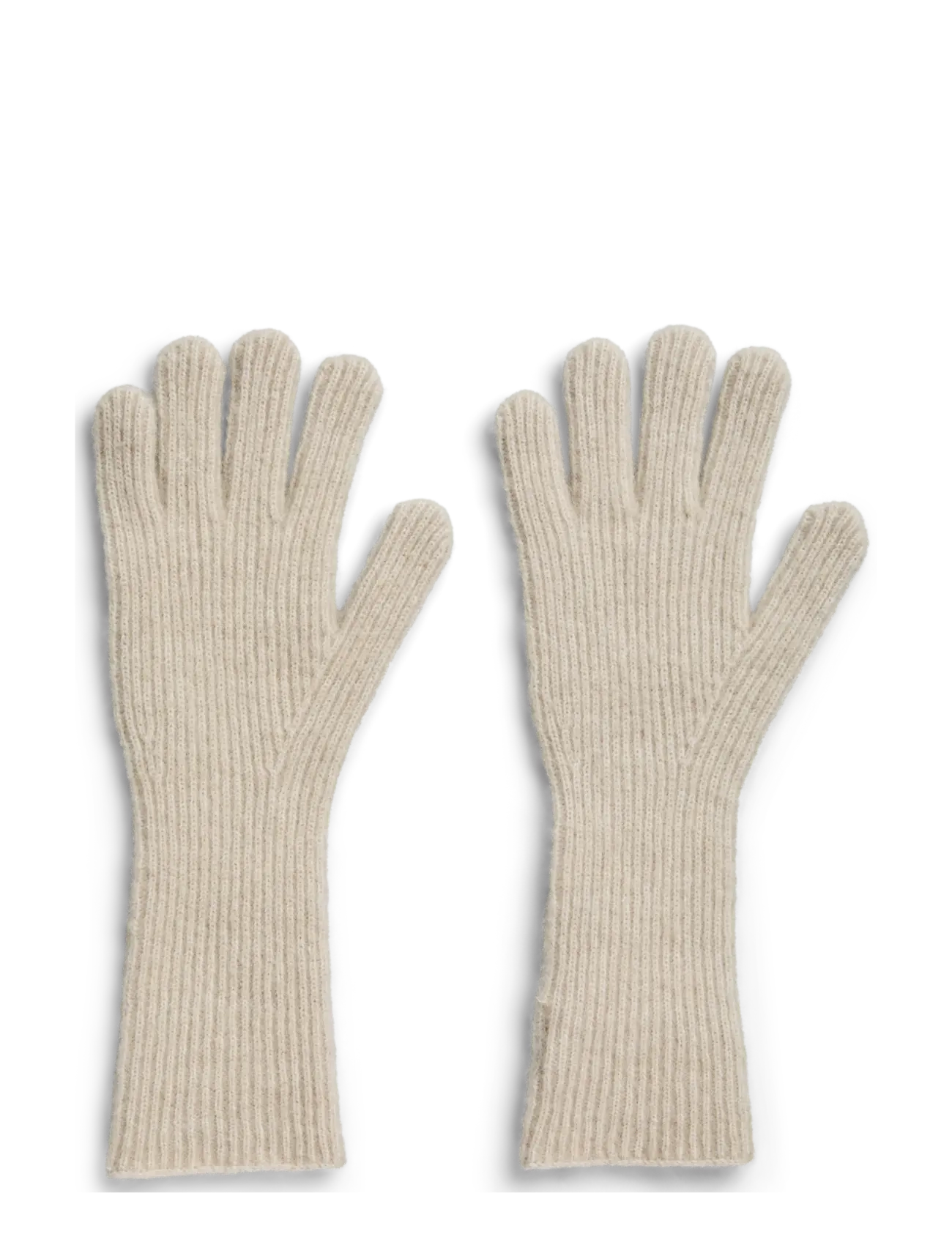 Pieces PCACACIA LONG GLOVES BC - Julegaver til kvinder - SILVER LINING / cream