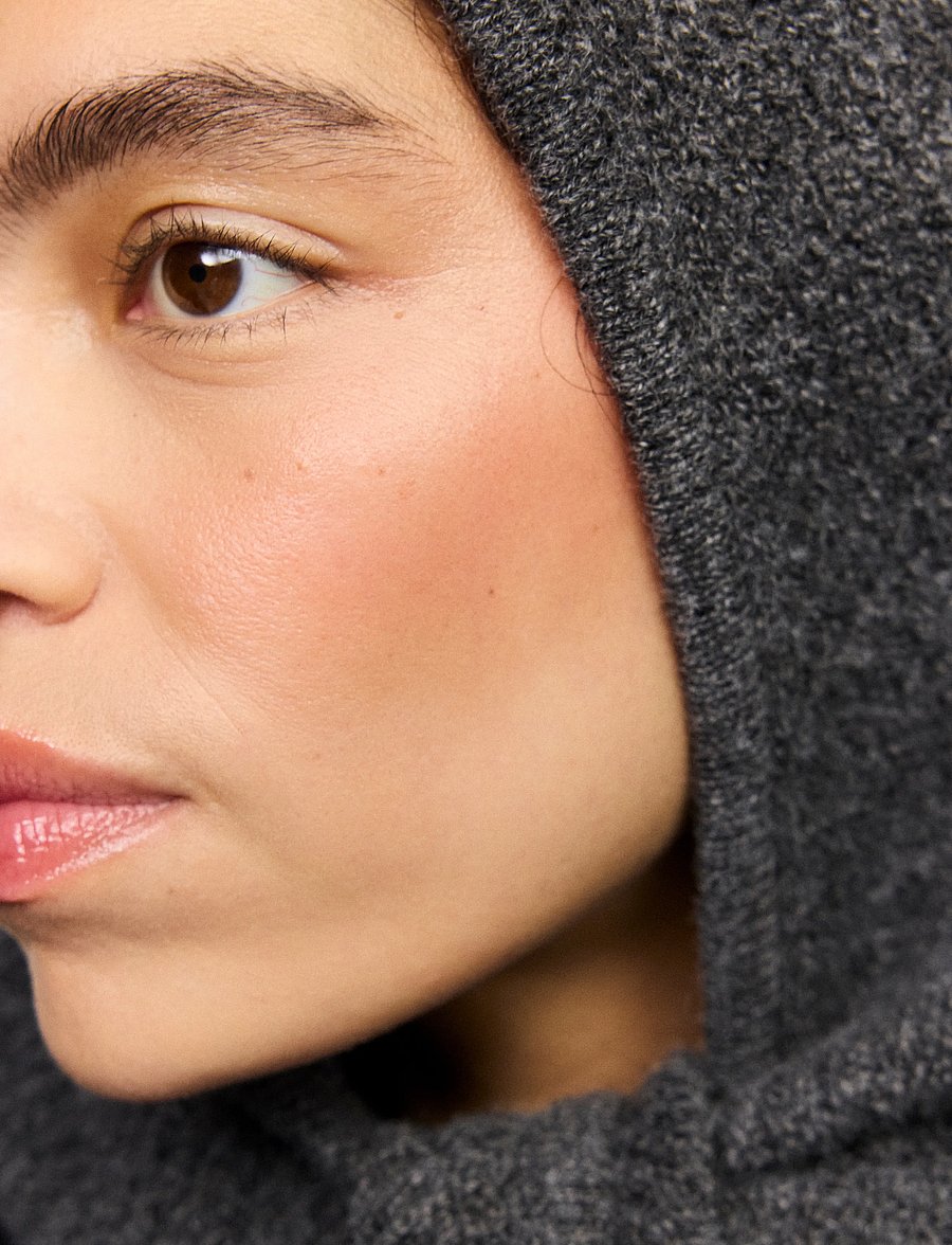 Pieces - PCAPRIL BONNET BC - sturmhauben - medium grey melange - 5