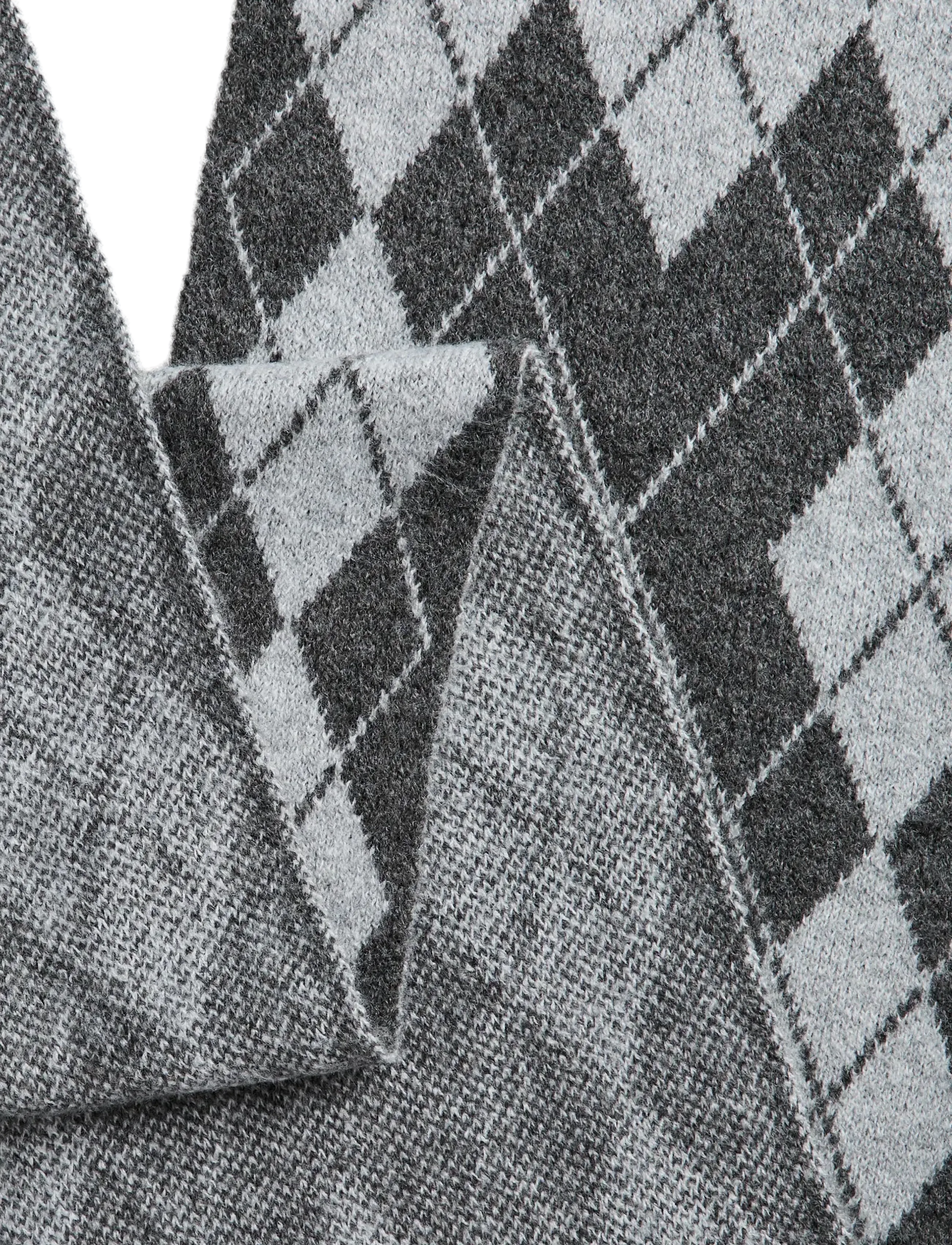 Pieces - PCADELE SCARF BC - halstørklæder - dark grey melange - 1