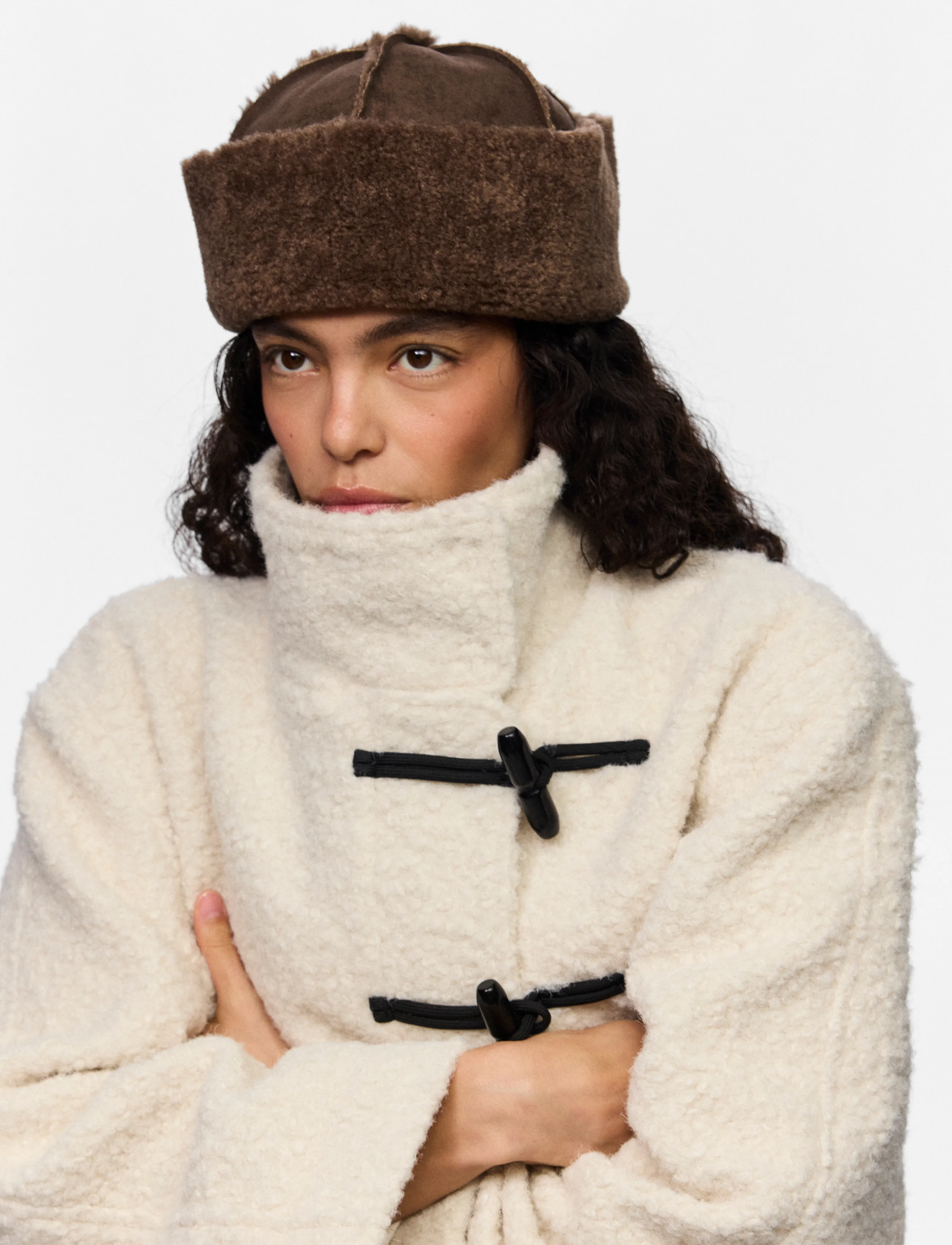 Pieces - PCARLO HAT - hats - coffee quartz - 0