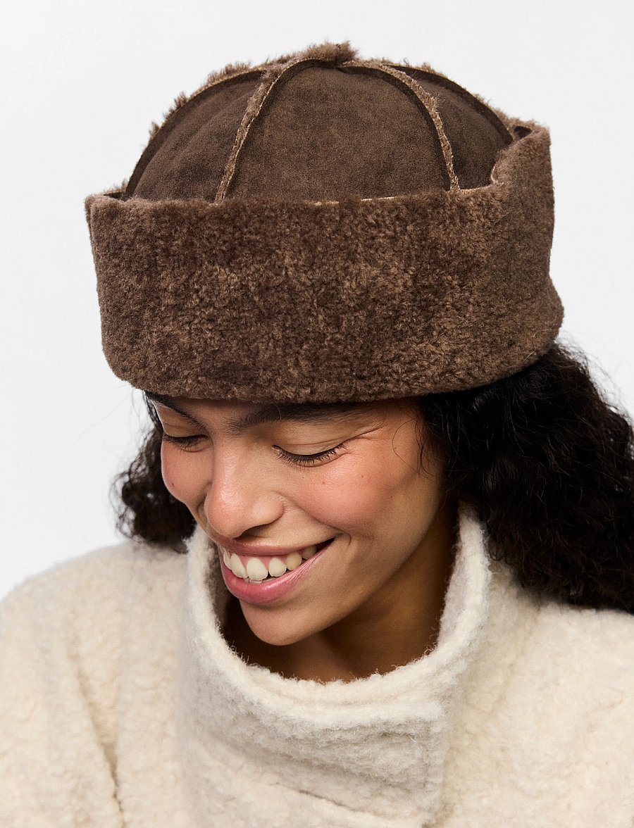 Pieces - PCARLO HAT - hüte - coffee quartz - 3
