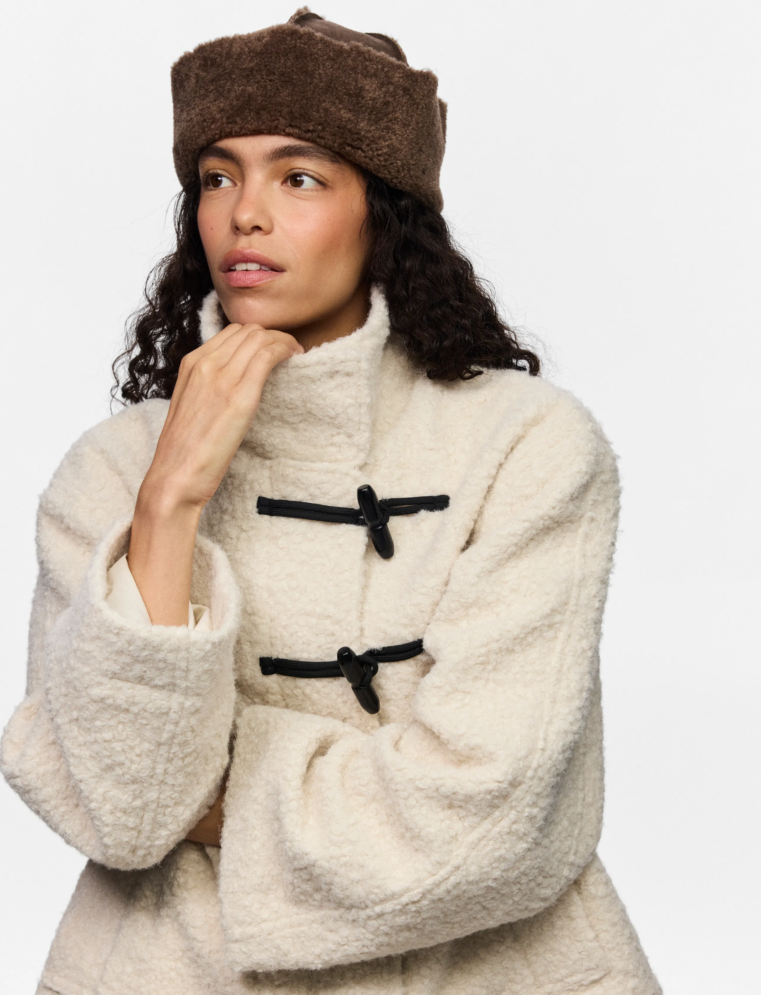 Pieces - PCARLO HAT - hats - coffee quartz - 4