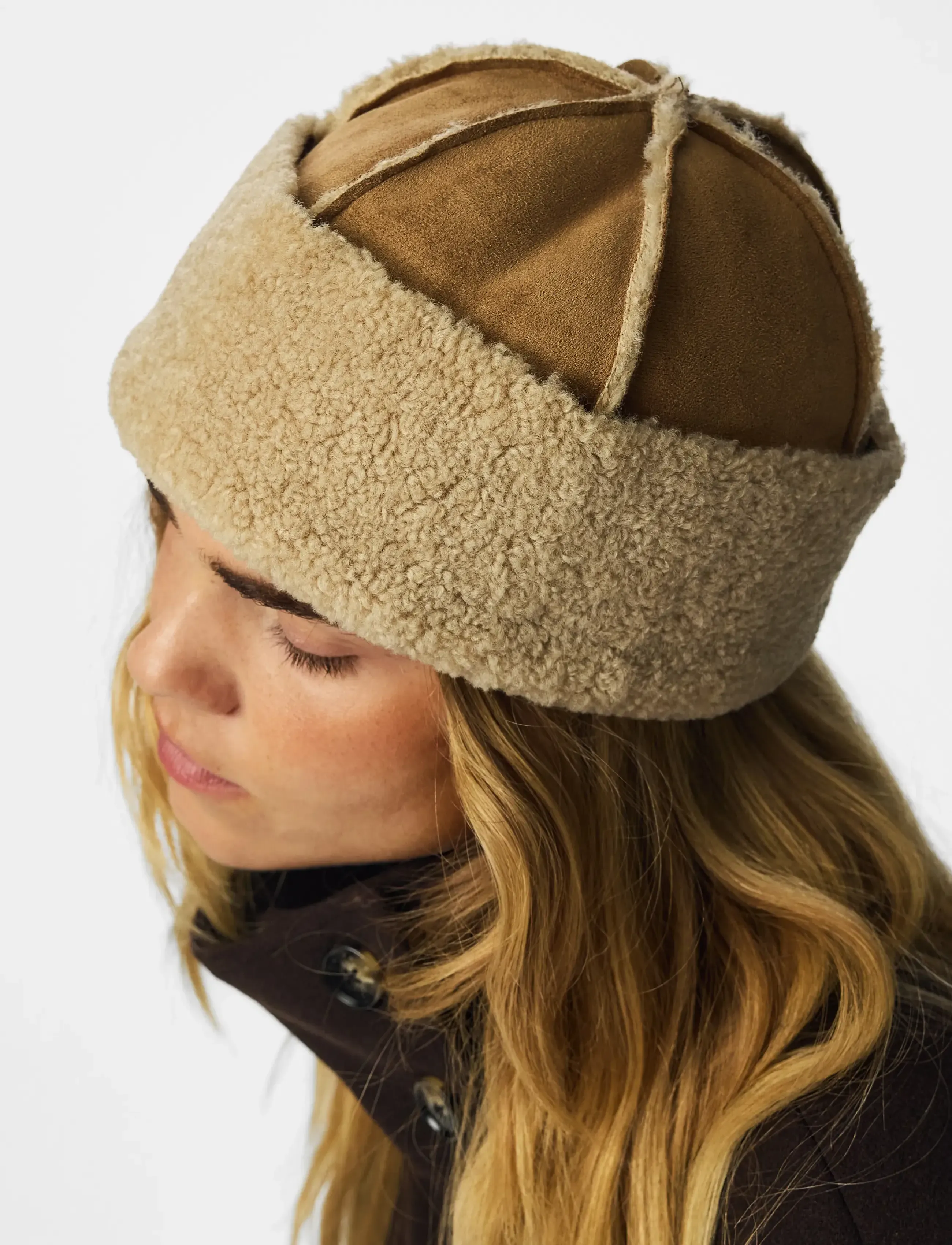 Pieces - PCARLO HAT - hüte - toffee - 3