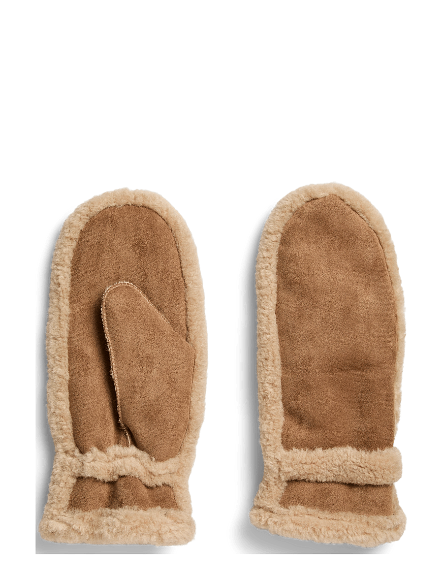 Pieces - PCARLO MITTENS - luffer - toffee - 1