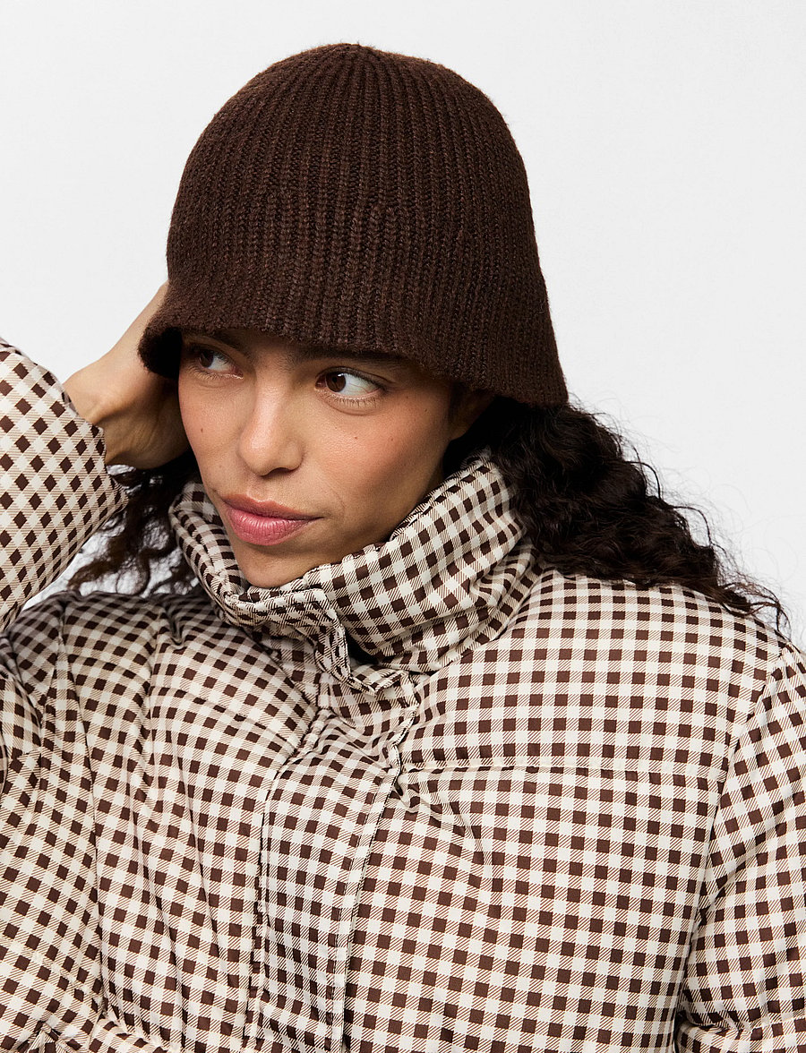 Pieces - PCATALIA BUCKET HAT BC - bucket hats - chicory coffee - 4